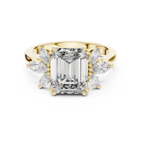 Ivory Blossom Diamond Ring
