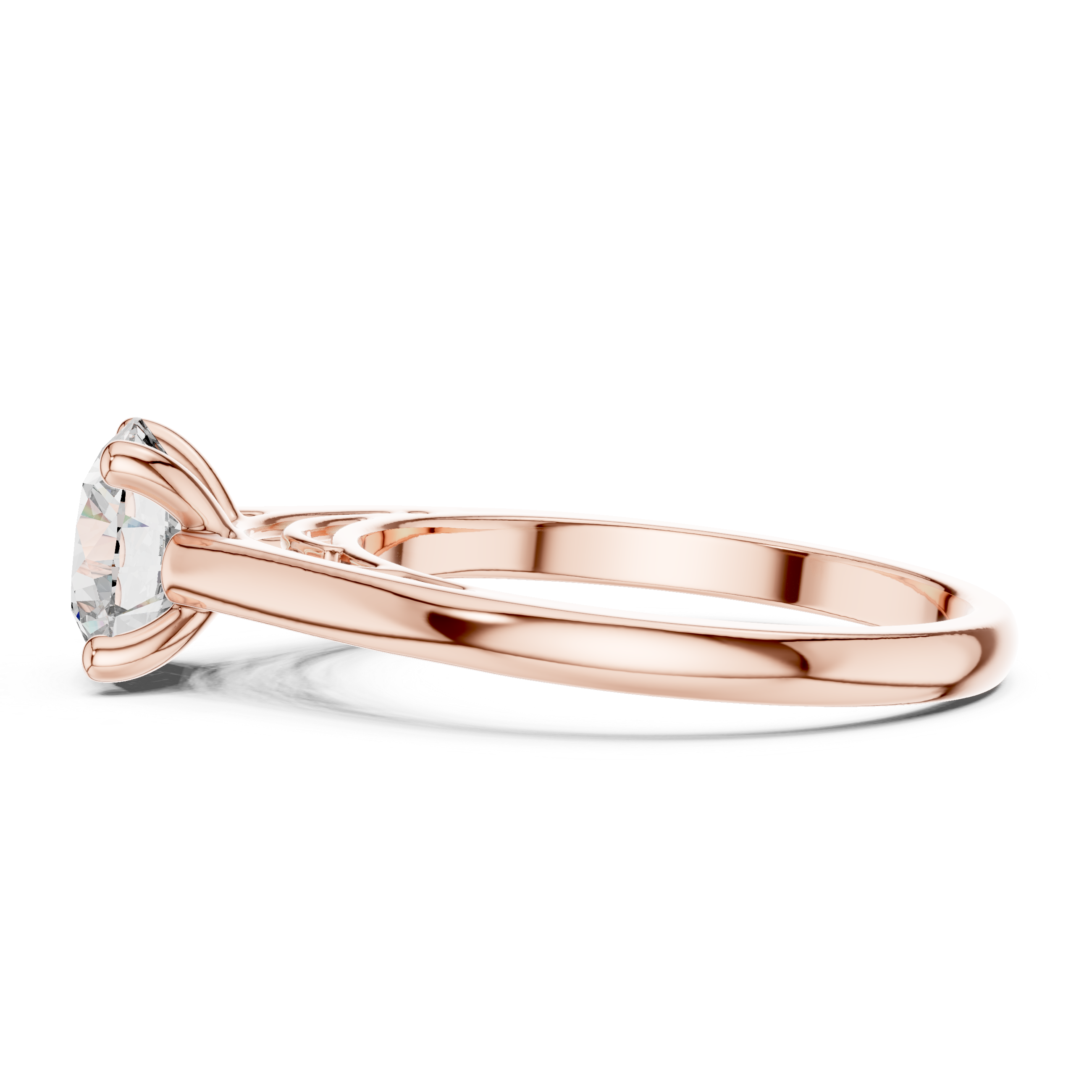 Chelsea Crown Solitaire Ring