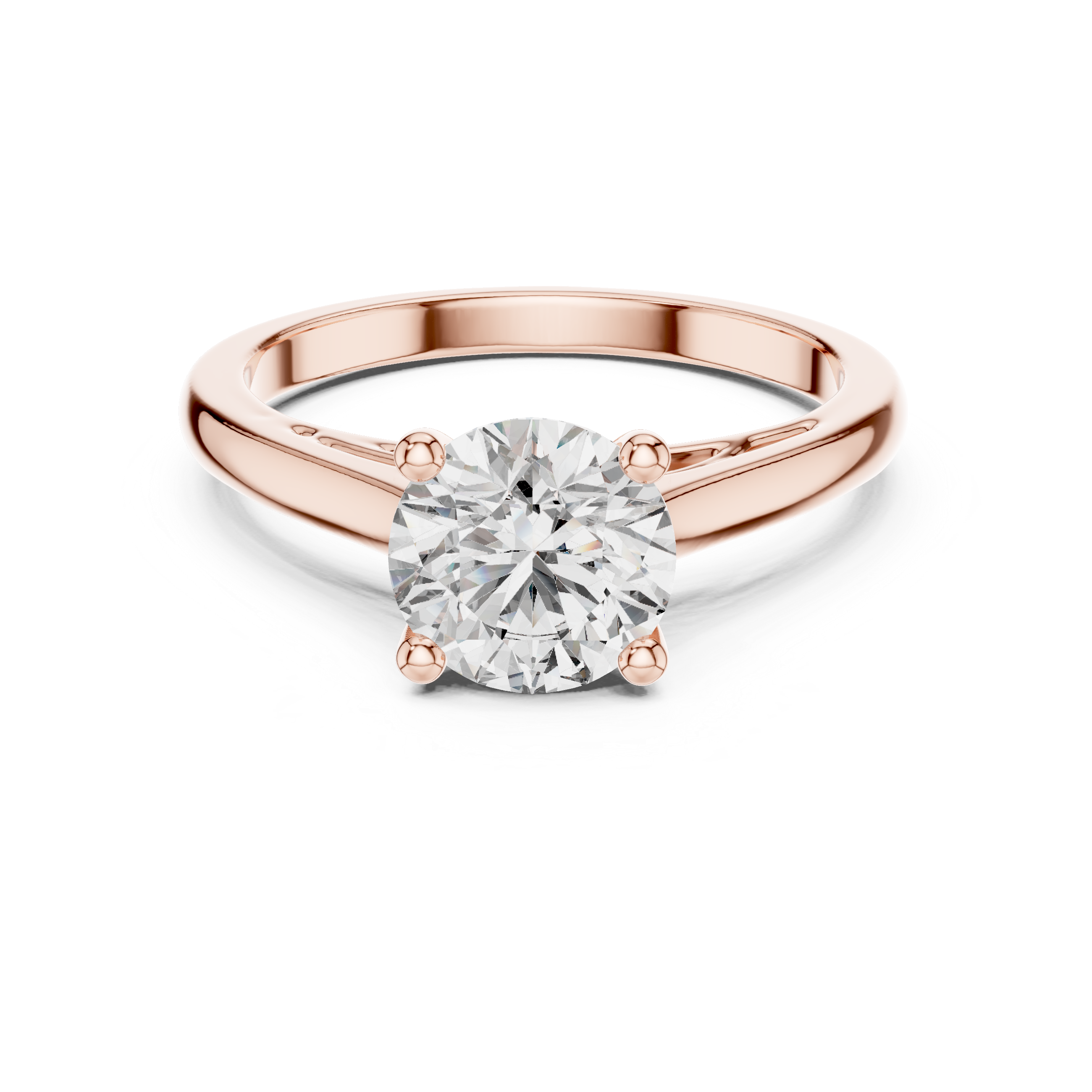 Chelsea Crown Solitaire Ring