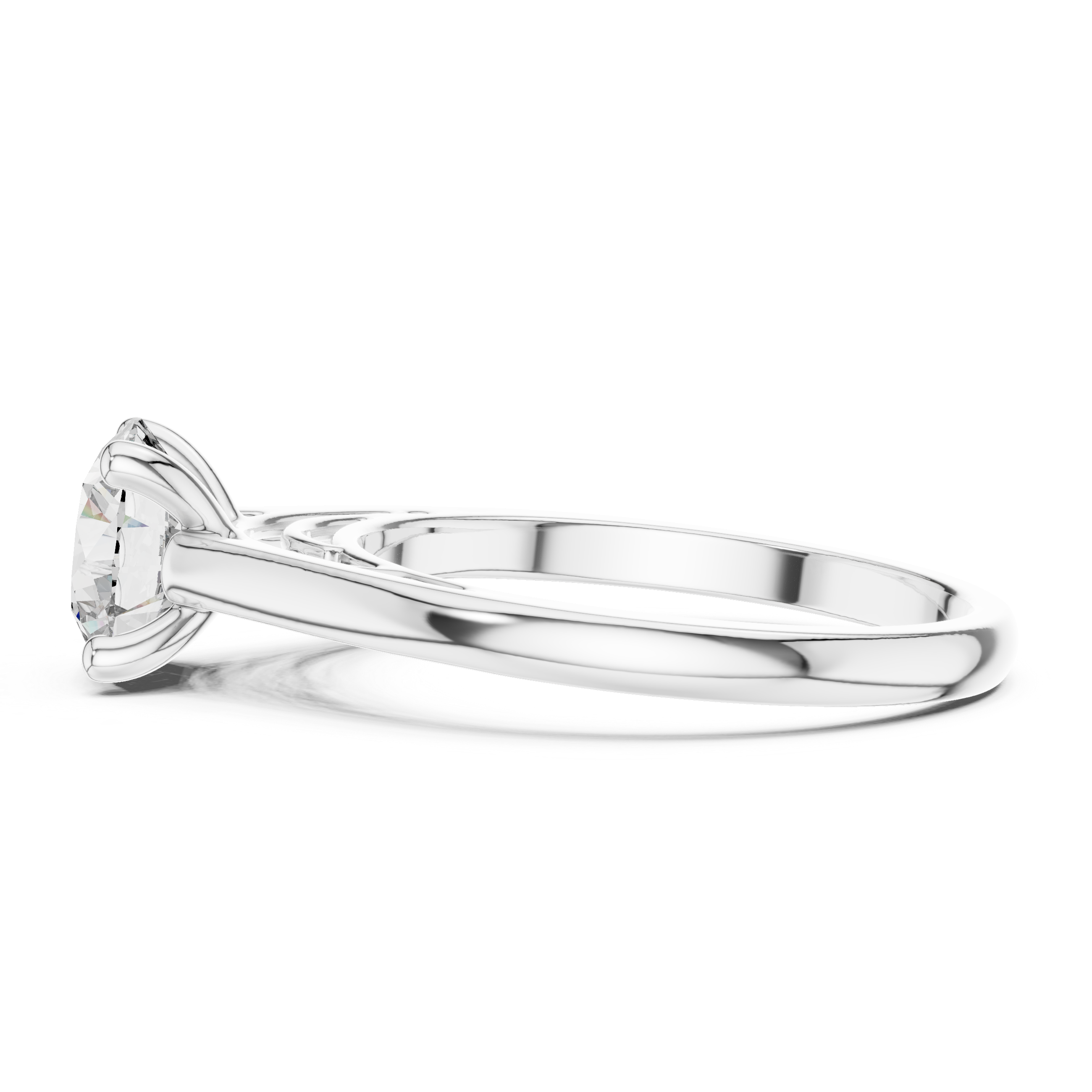 Chelsea Crown Solitaire Ring