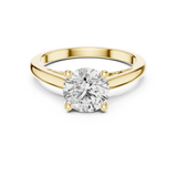 Chelsea Crown Solitaire Ring