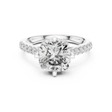 Orlisse Cushion Cut Diamond Engagement Ring