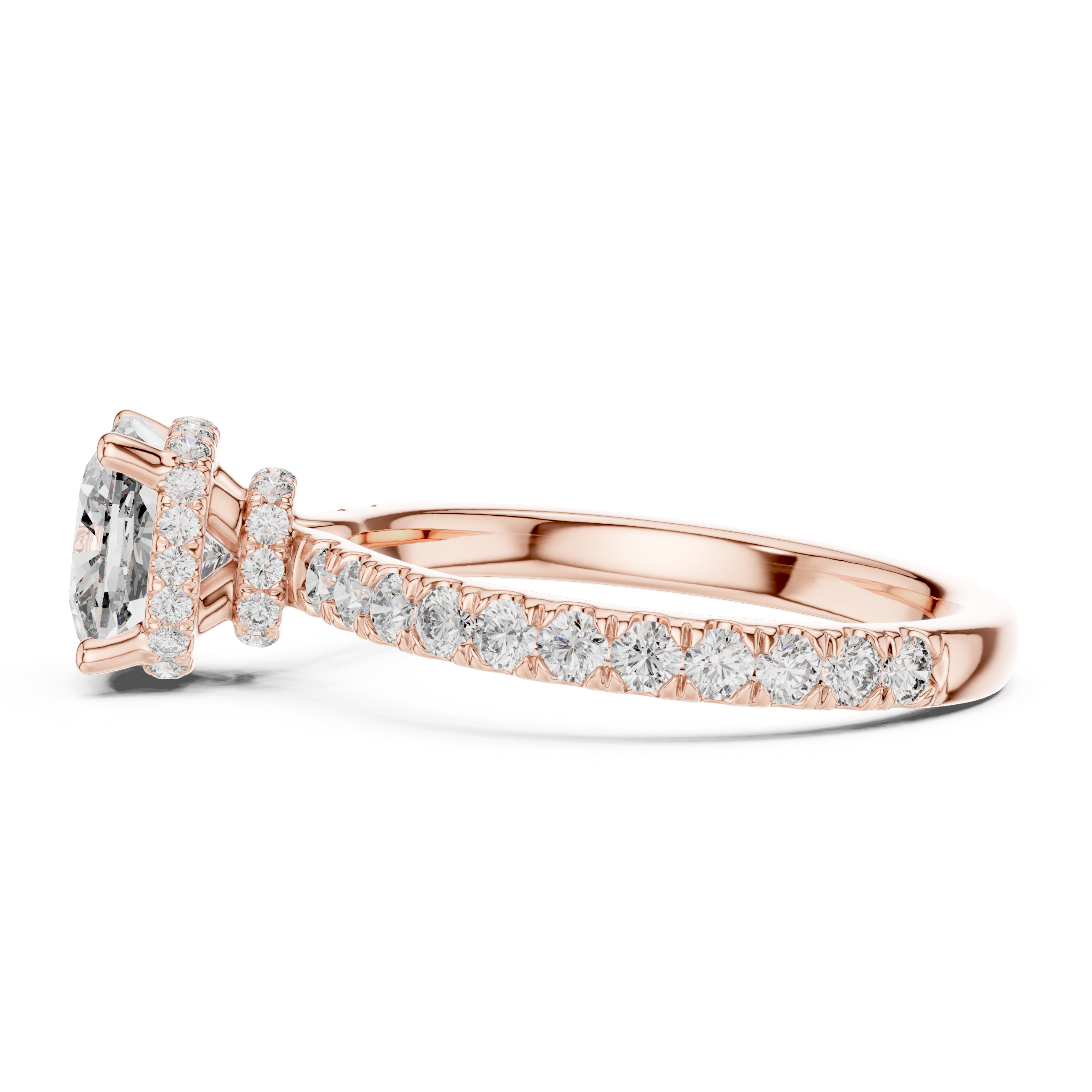 Luna Cushion Engagement Ring
