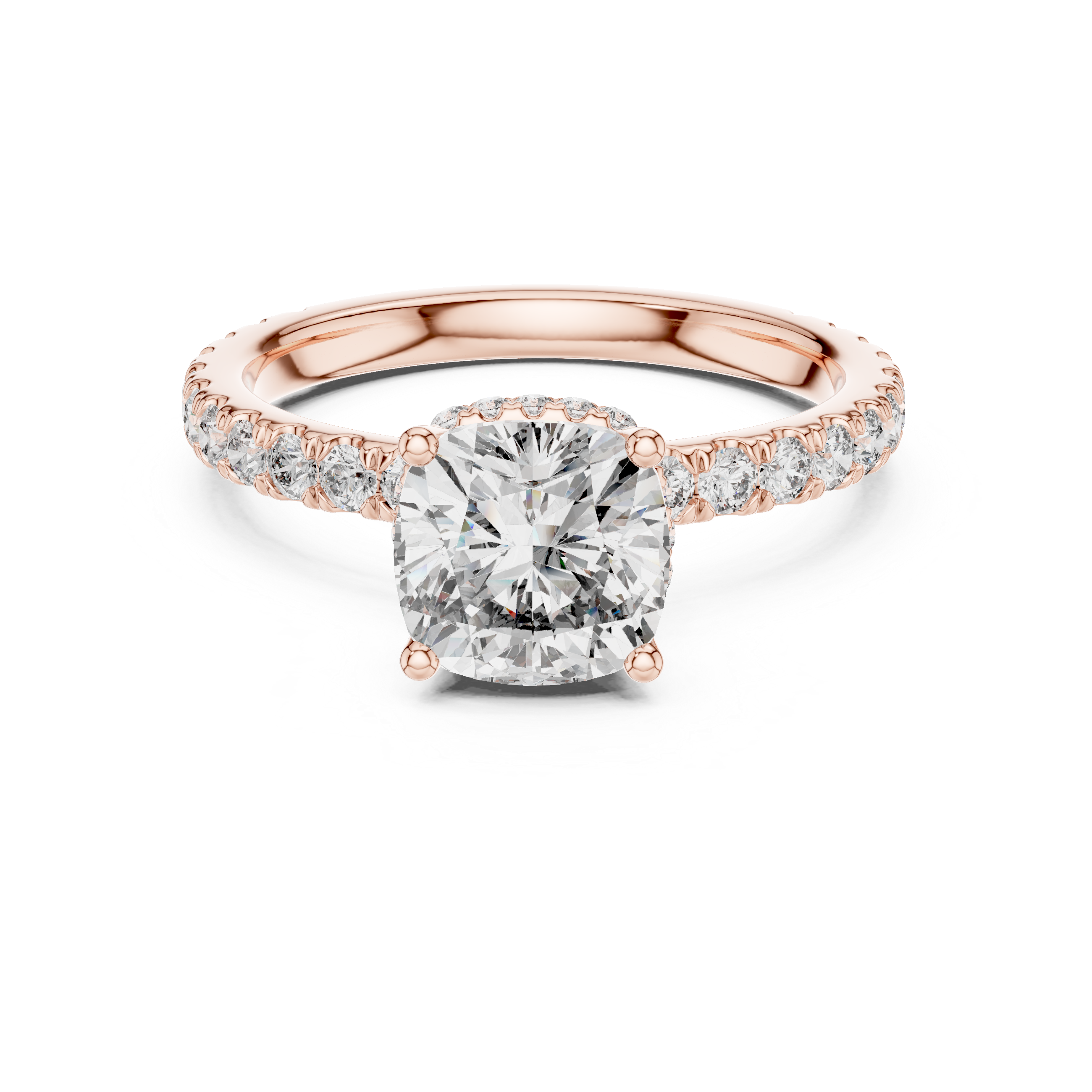 Luna Cushion Engagement Ring