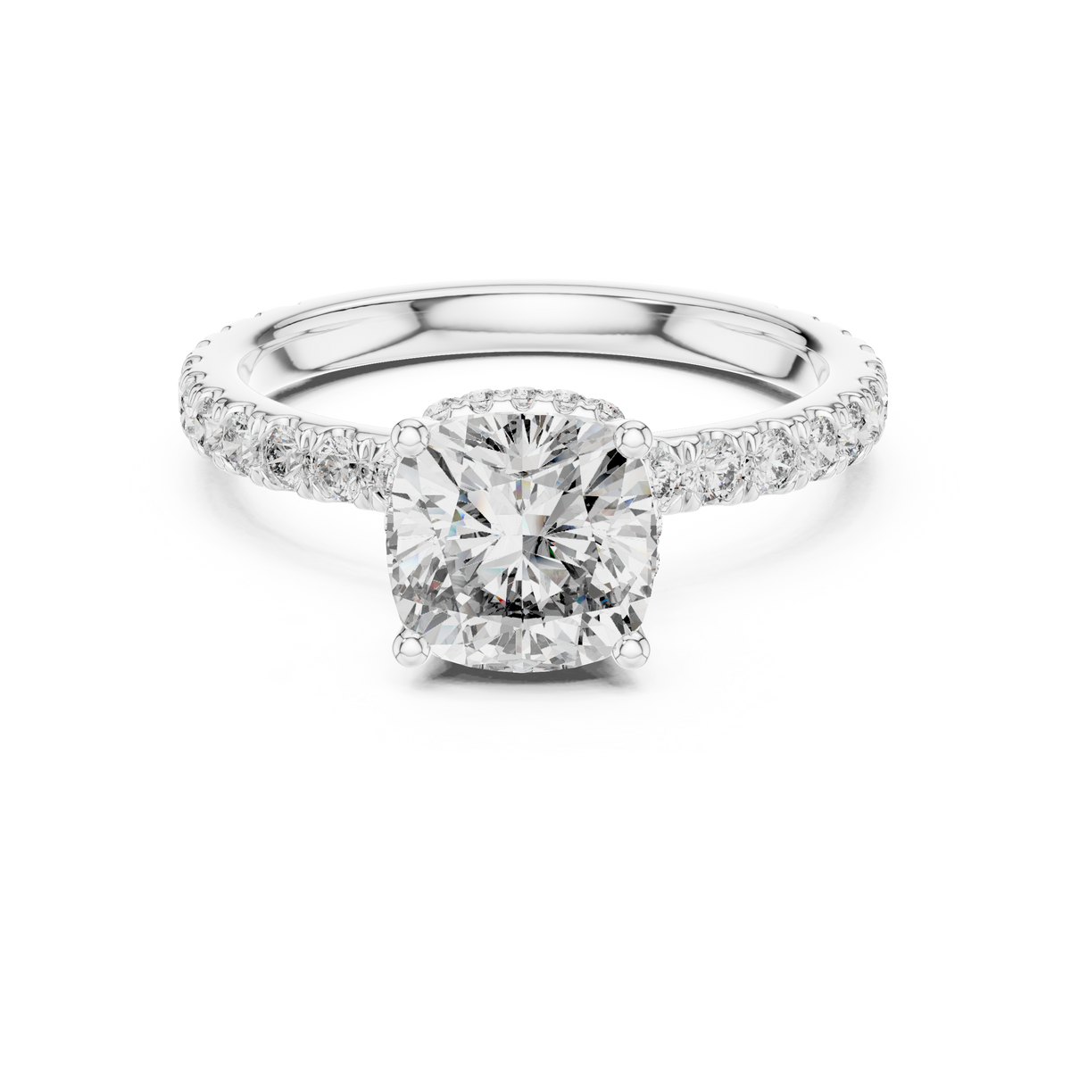 Luna Cushion Engagement Ring