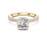 Luna Cushion Engagement Ring