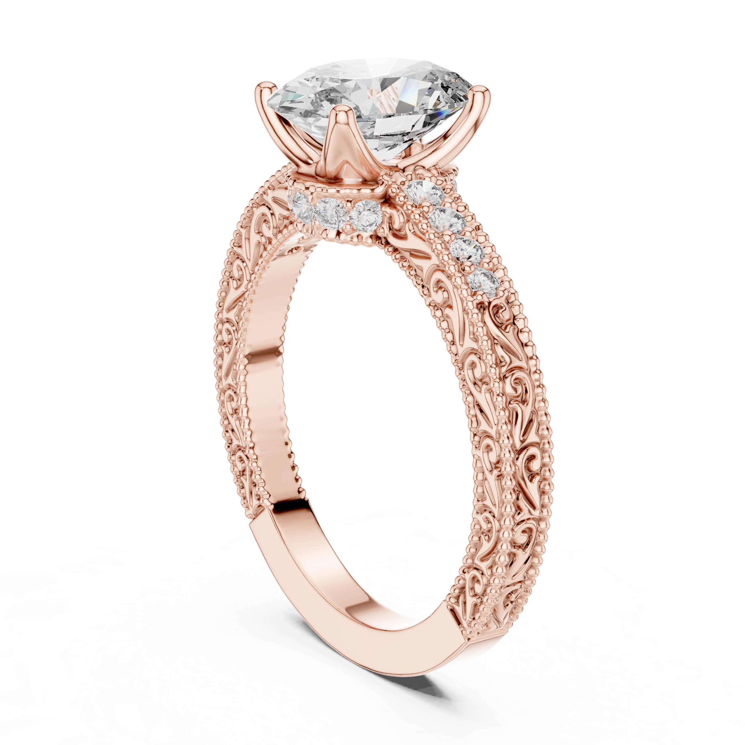 Kalyani Oval Vintage Ring
