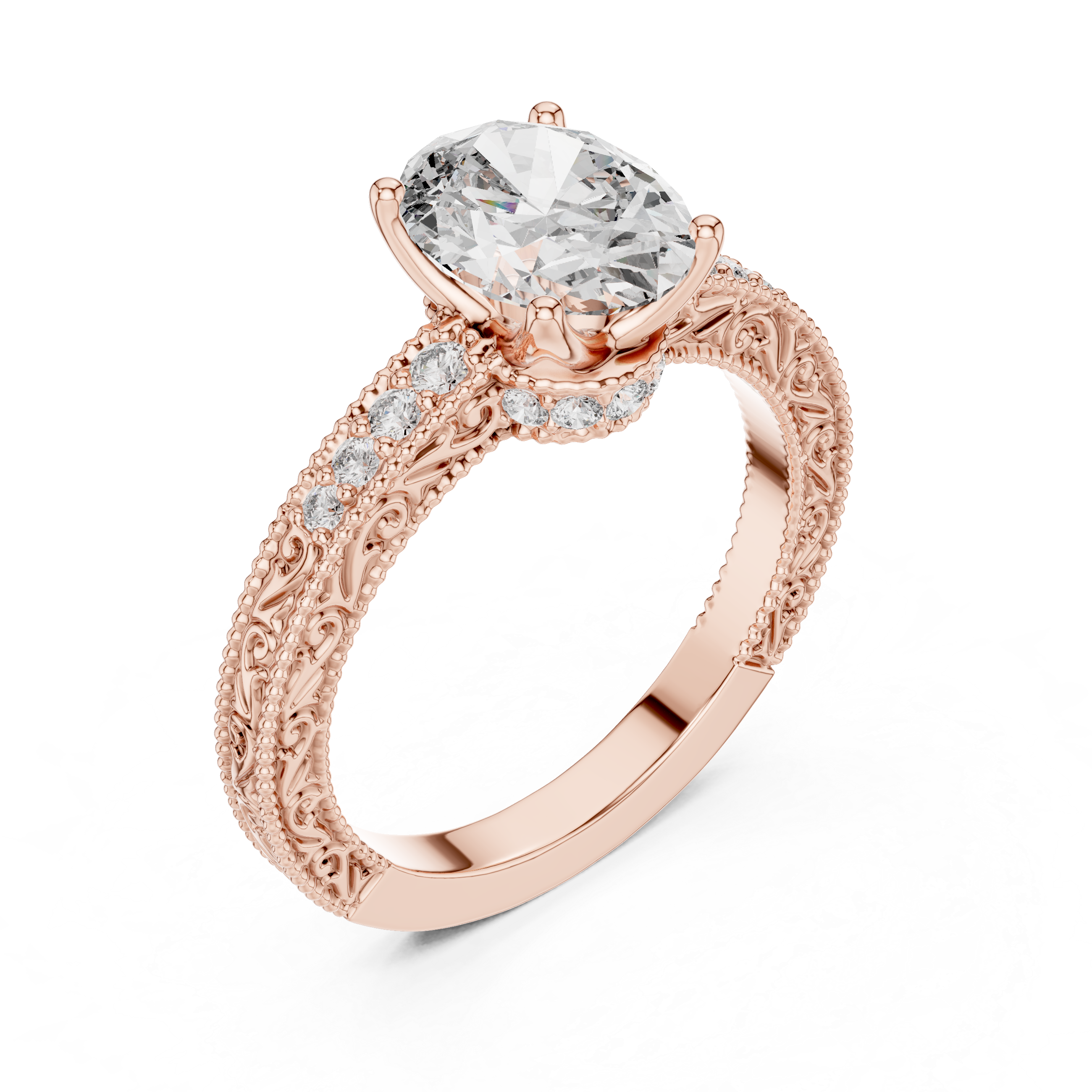 Kalyani Oval Vintage Ring