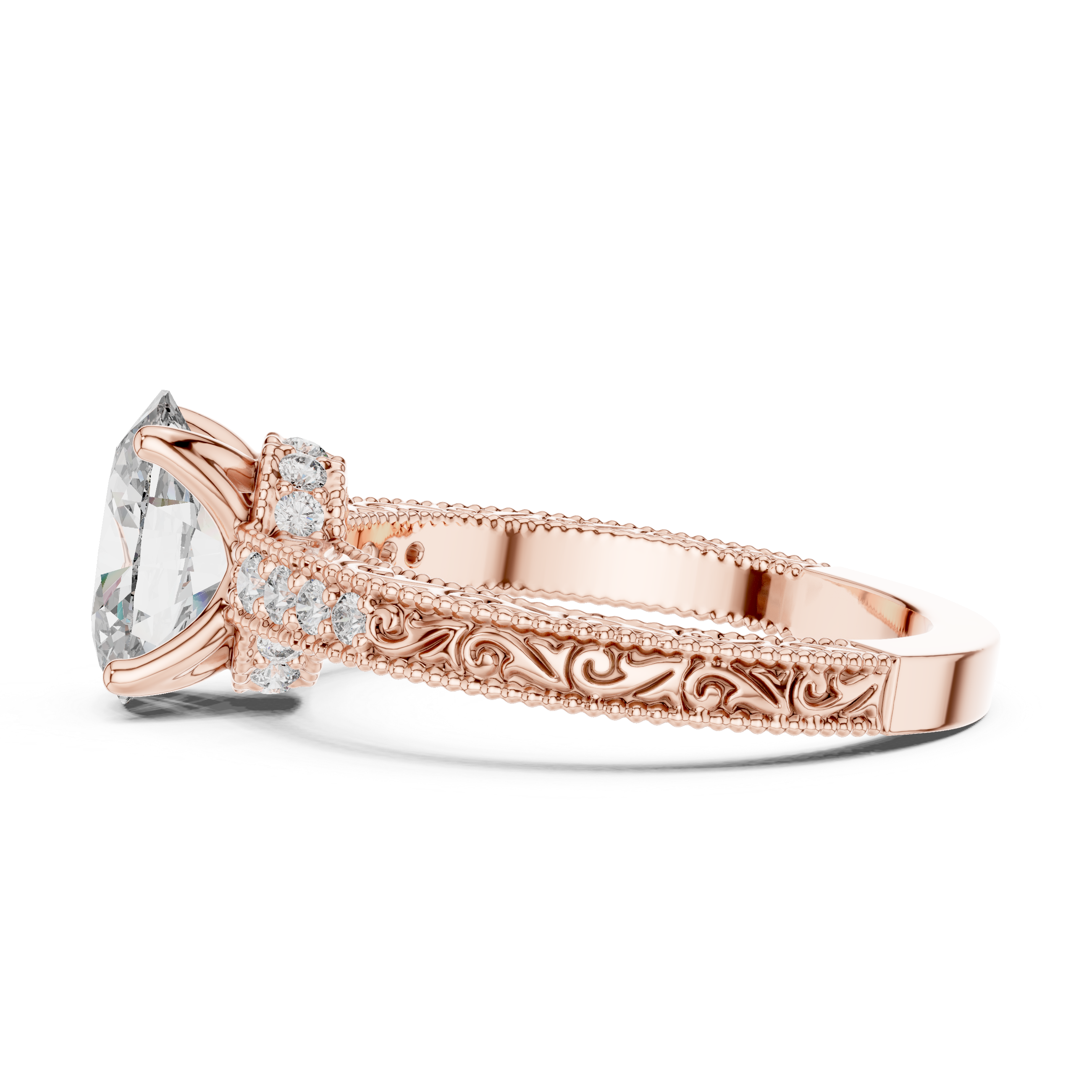 Kalyani Oval Vintage Ring