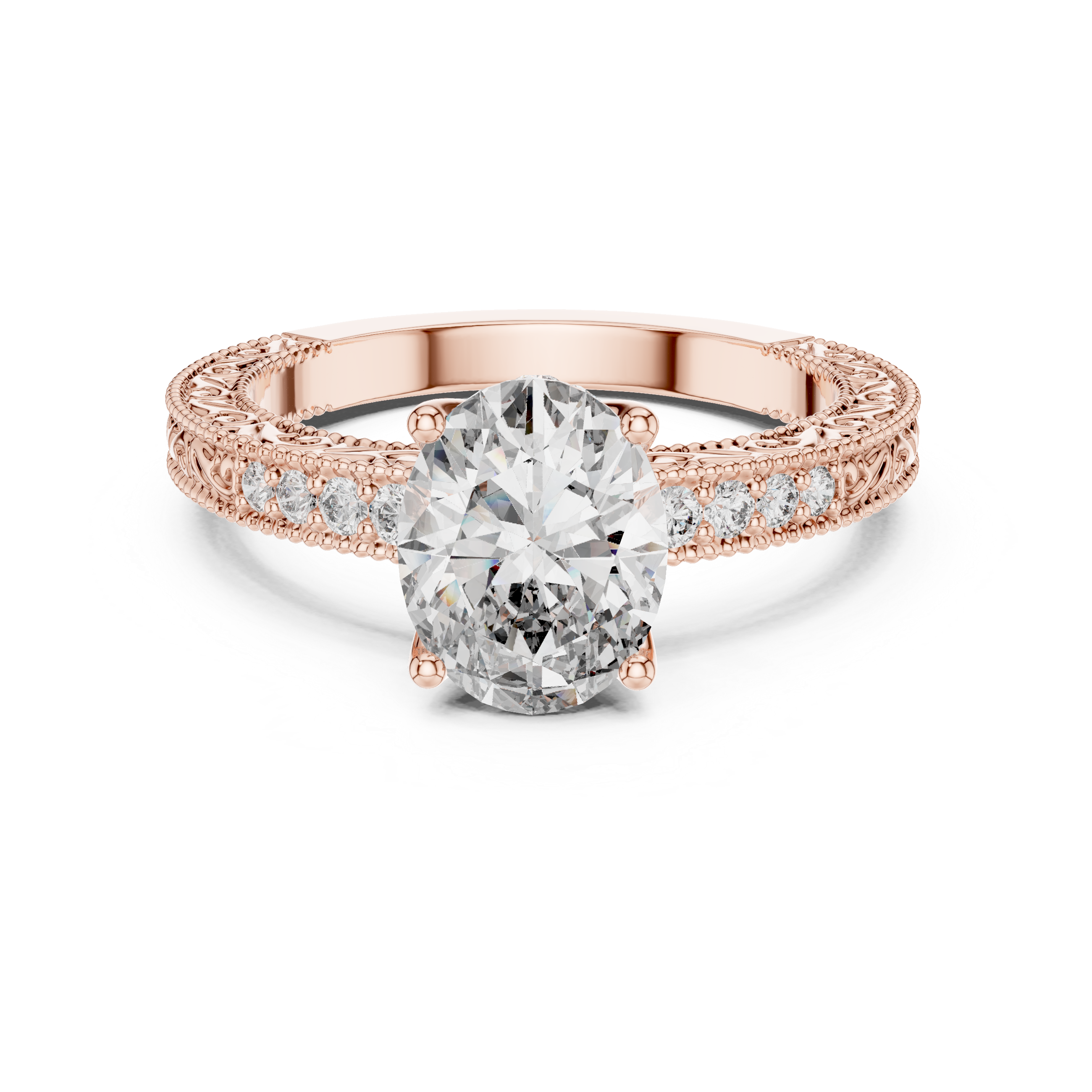 Kalyani Oval Vintage Ring