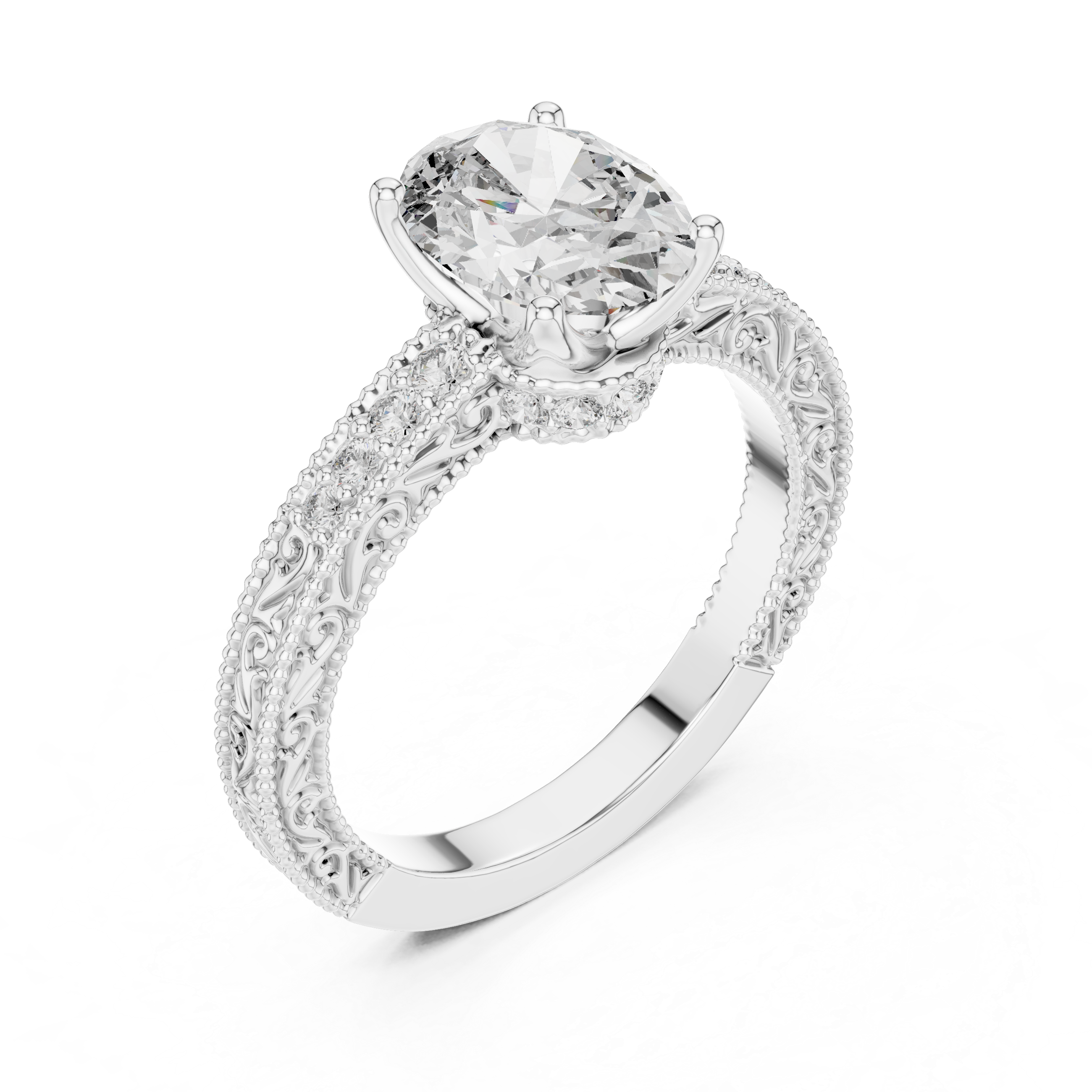 Kalyani Oval Vintage Ring