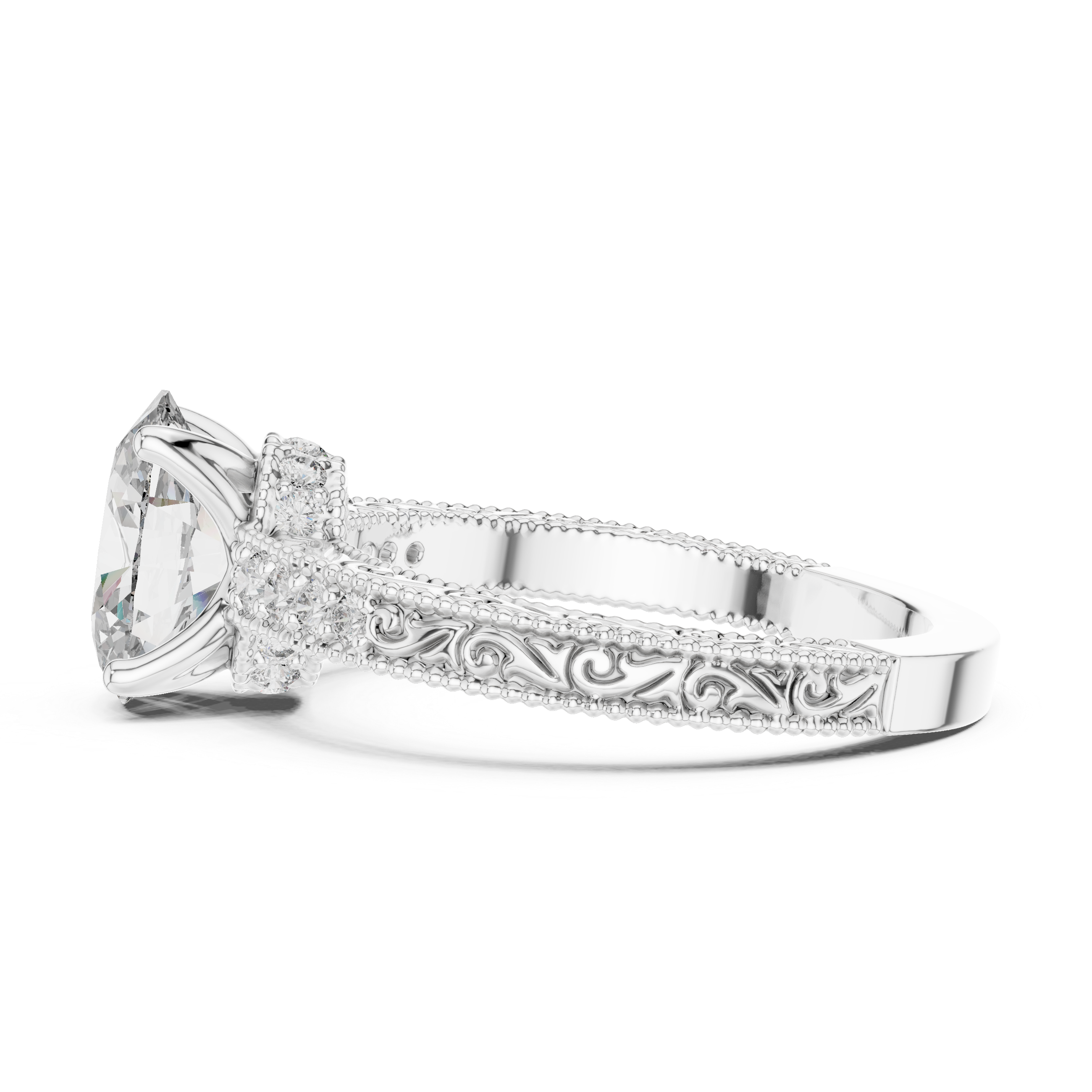 Kalyani Oval Vintage Ring