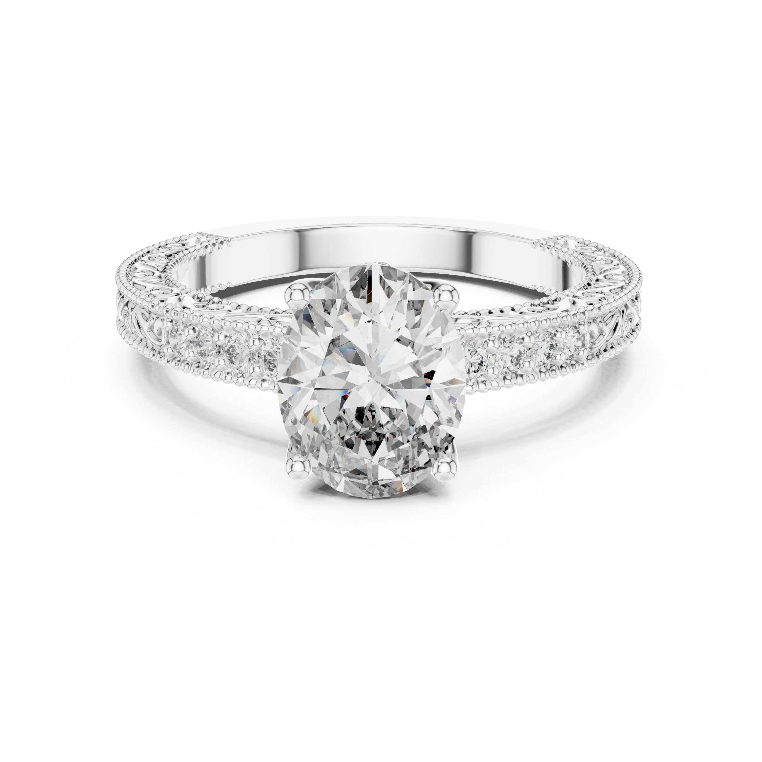 Kalyani Oval Vintage Ring
