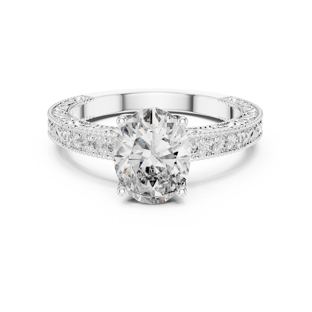 Kalyani Oval Vintage Ring