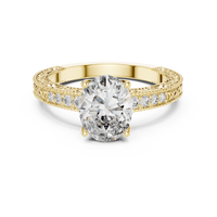 Kalyani Oval Vintage Ring