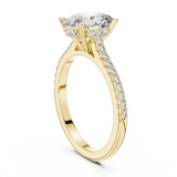 Lumivelle Hidden Halo Diamond Ring