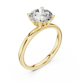 Everlisse Round Cut Diamond Engagement Ring