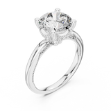 Orlinara Round Diamond Solitaire Ring