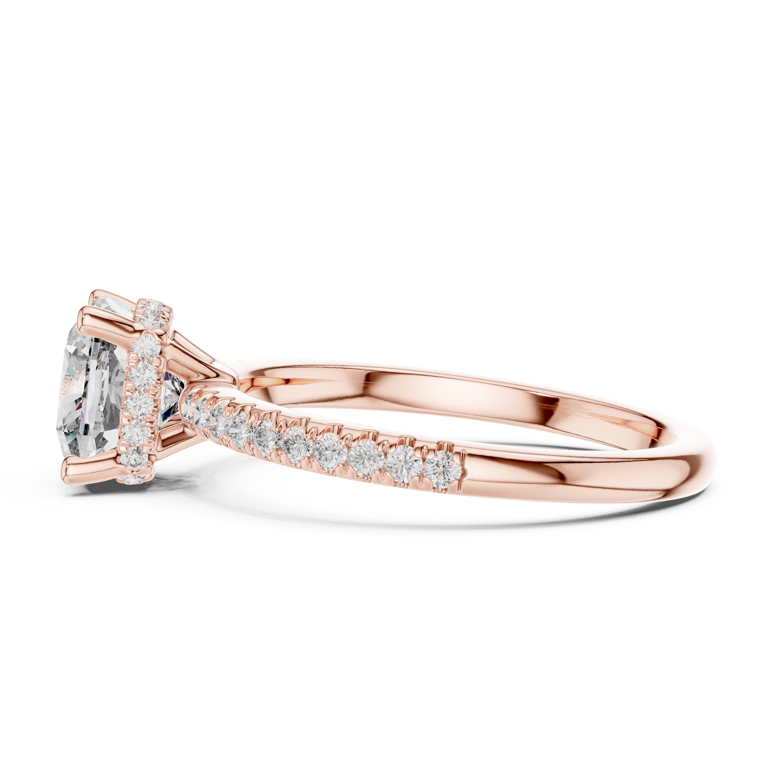 Bridelisse Hidden Halo Diamond Ring