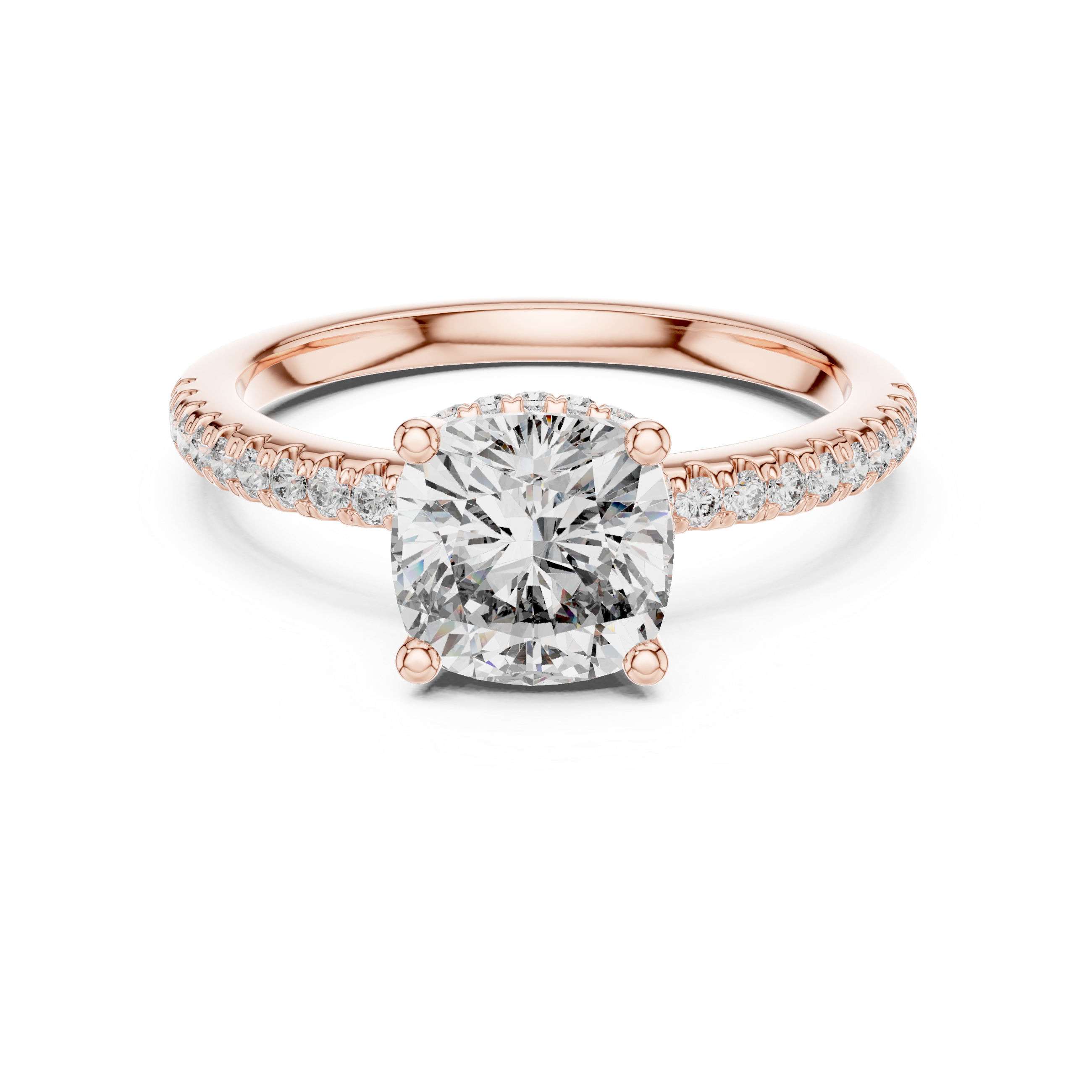 Bridelisse Hidden Halo Diamond Ring