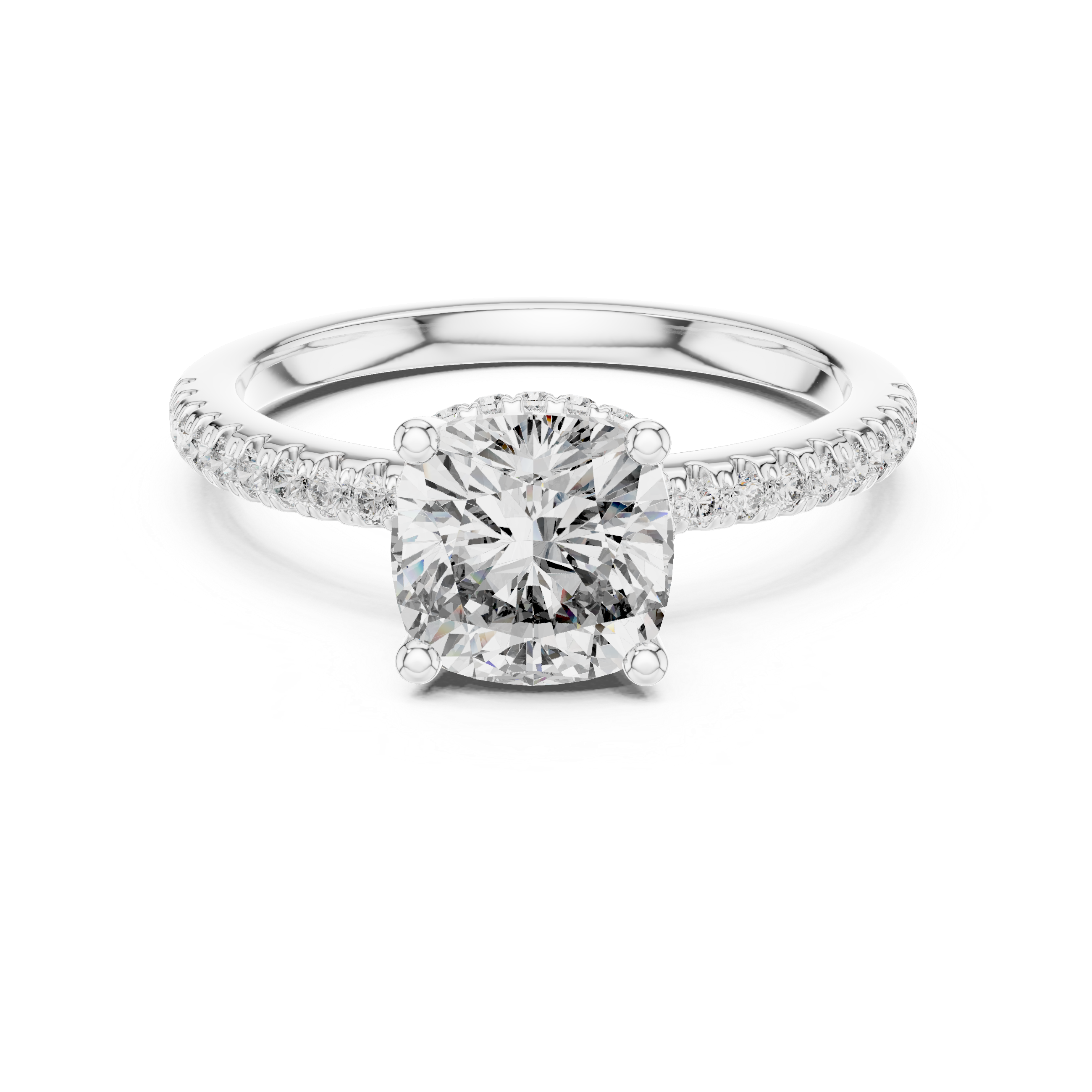 Bridelisse Hidden Halo Diamond Ring