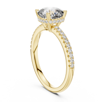 Bridelisse Hidden Halo Diamond Ring