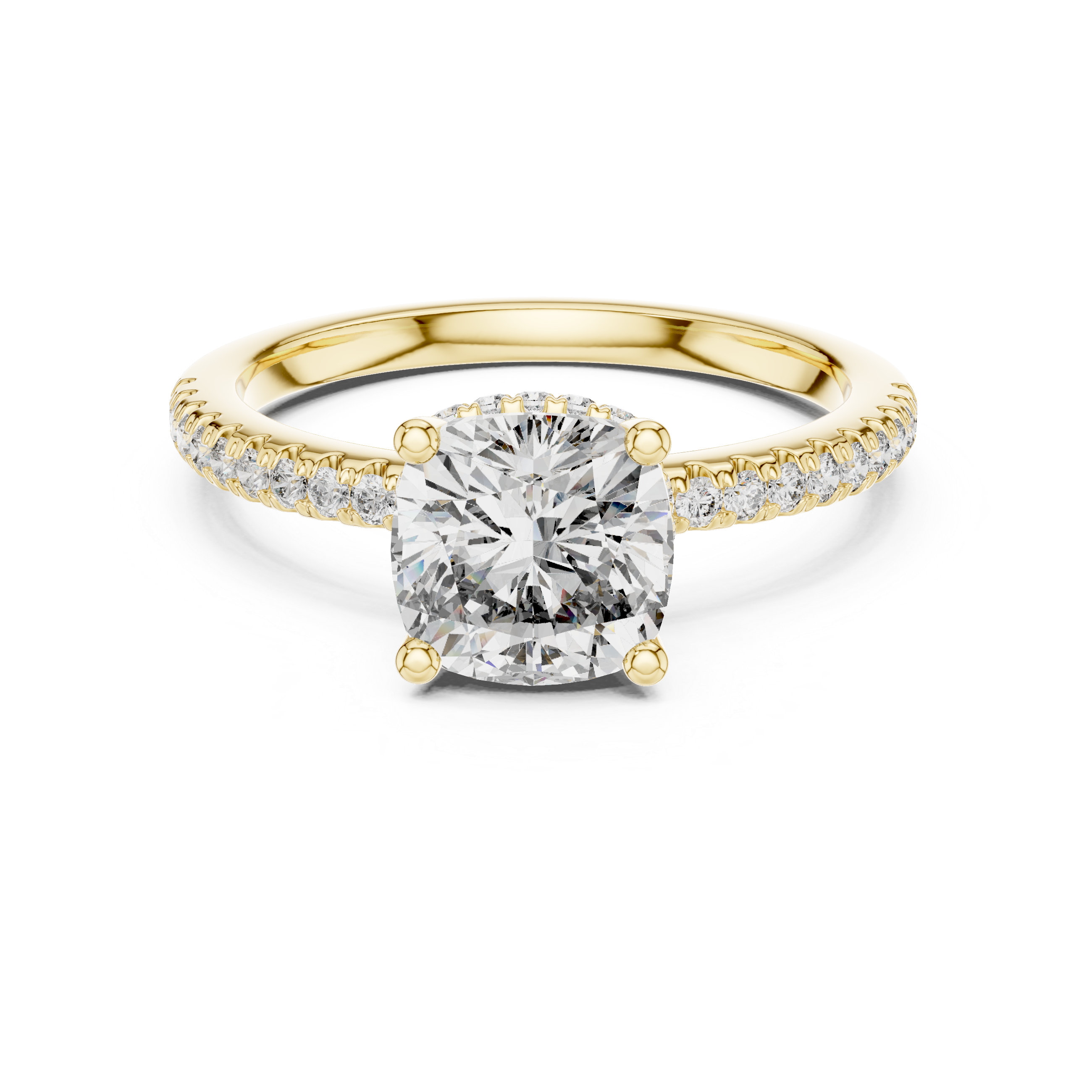 Bridelisse Hidden Halo Diamond Ring