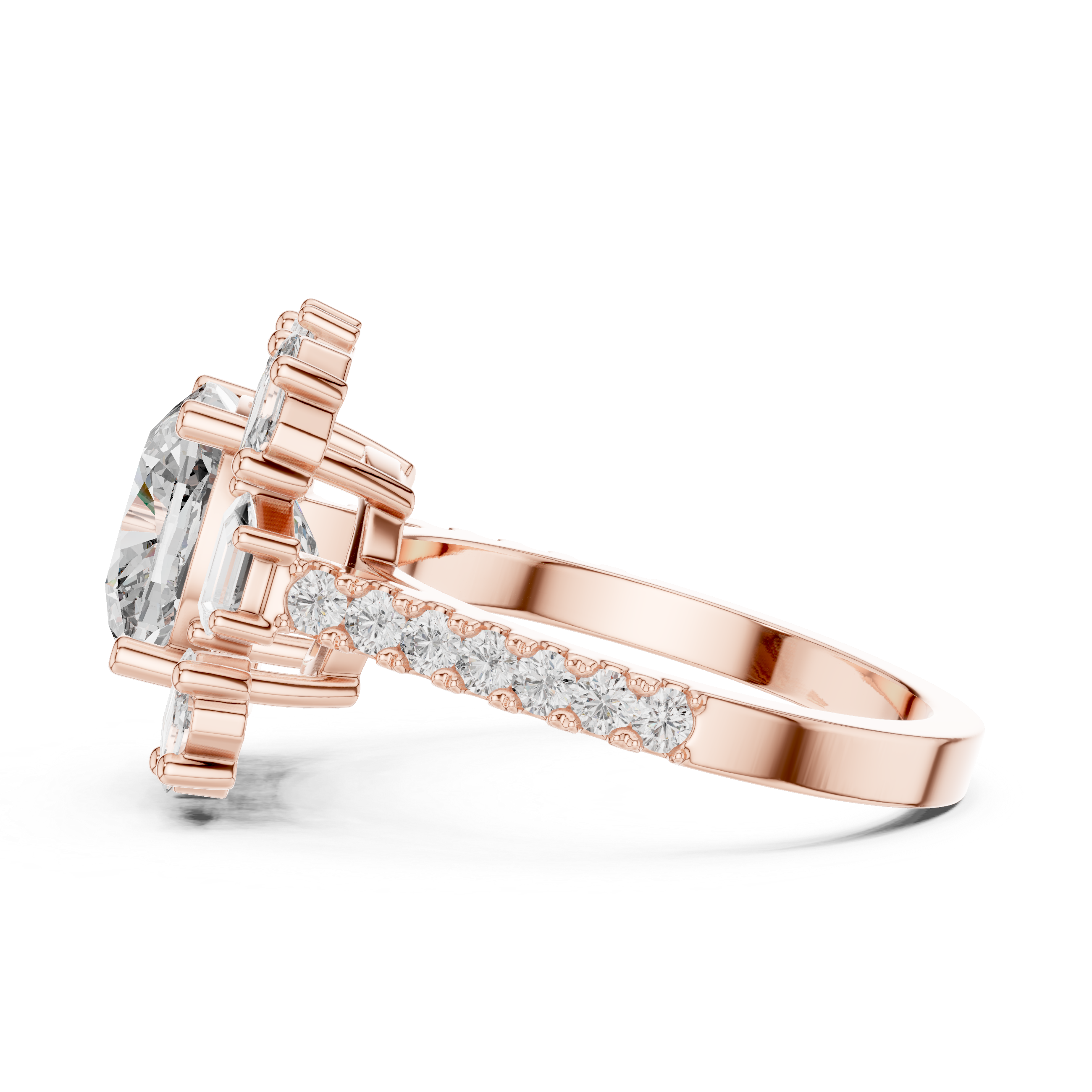 Victoria Starburst Diamond Ring