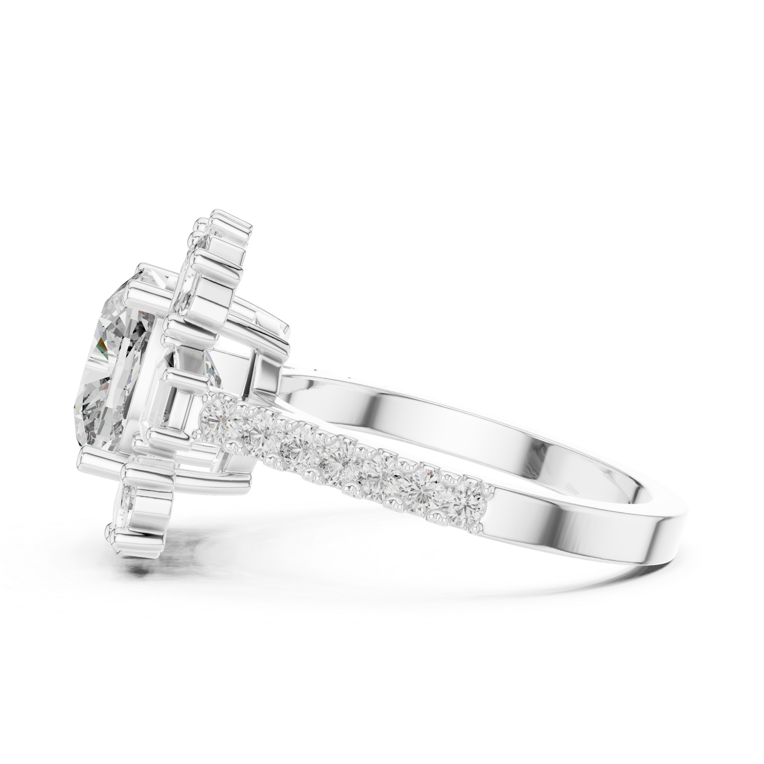 Victoria Starburst Diamond Ring