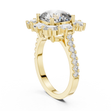 Victoria Starburst Diamond Ring