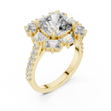 Victoria Starburst Diamond Ring