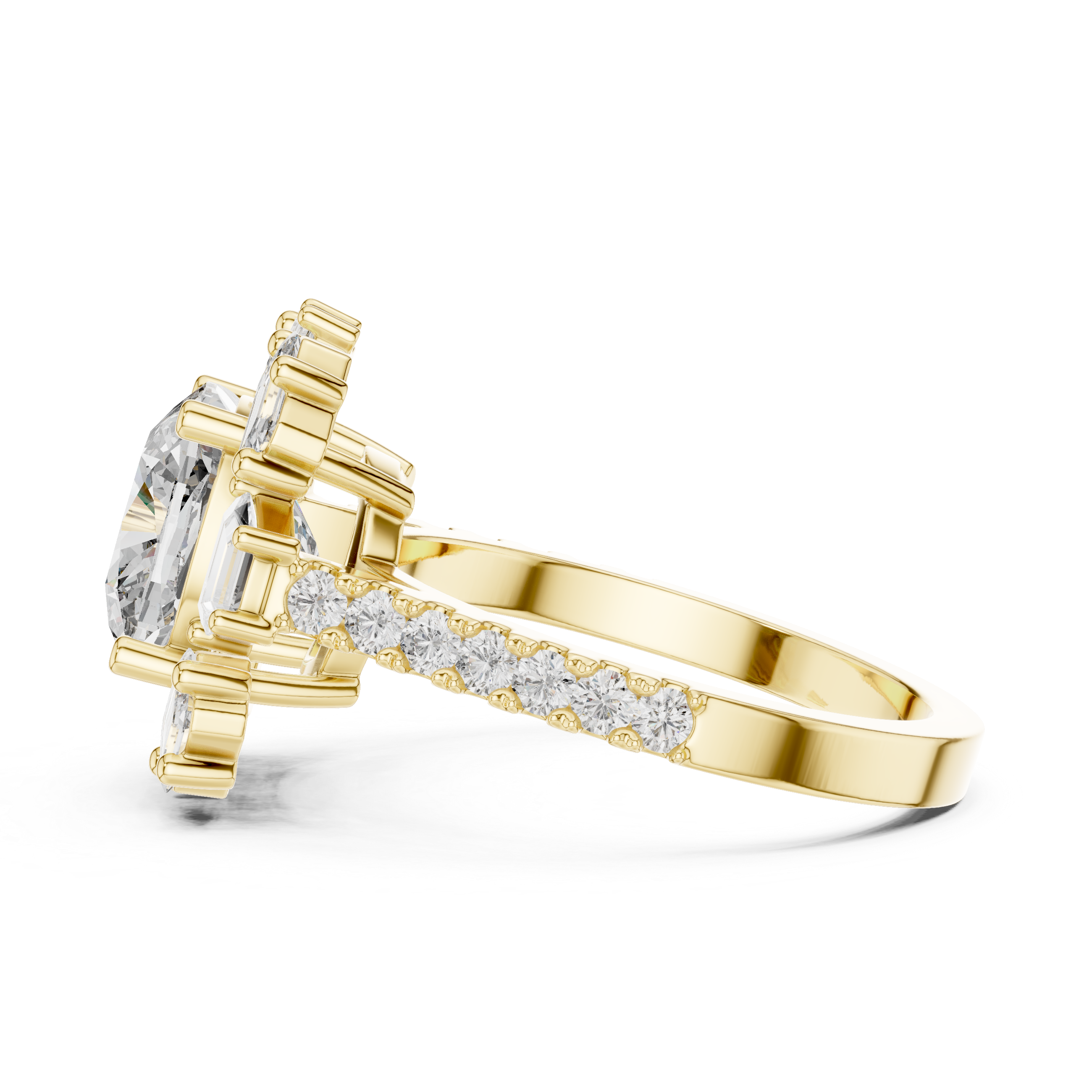 Victoria Starburst Diamond Ring