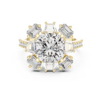 Victoria Starburst Diamond Ring