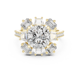 Victoria Starburst Diamond Ring