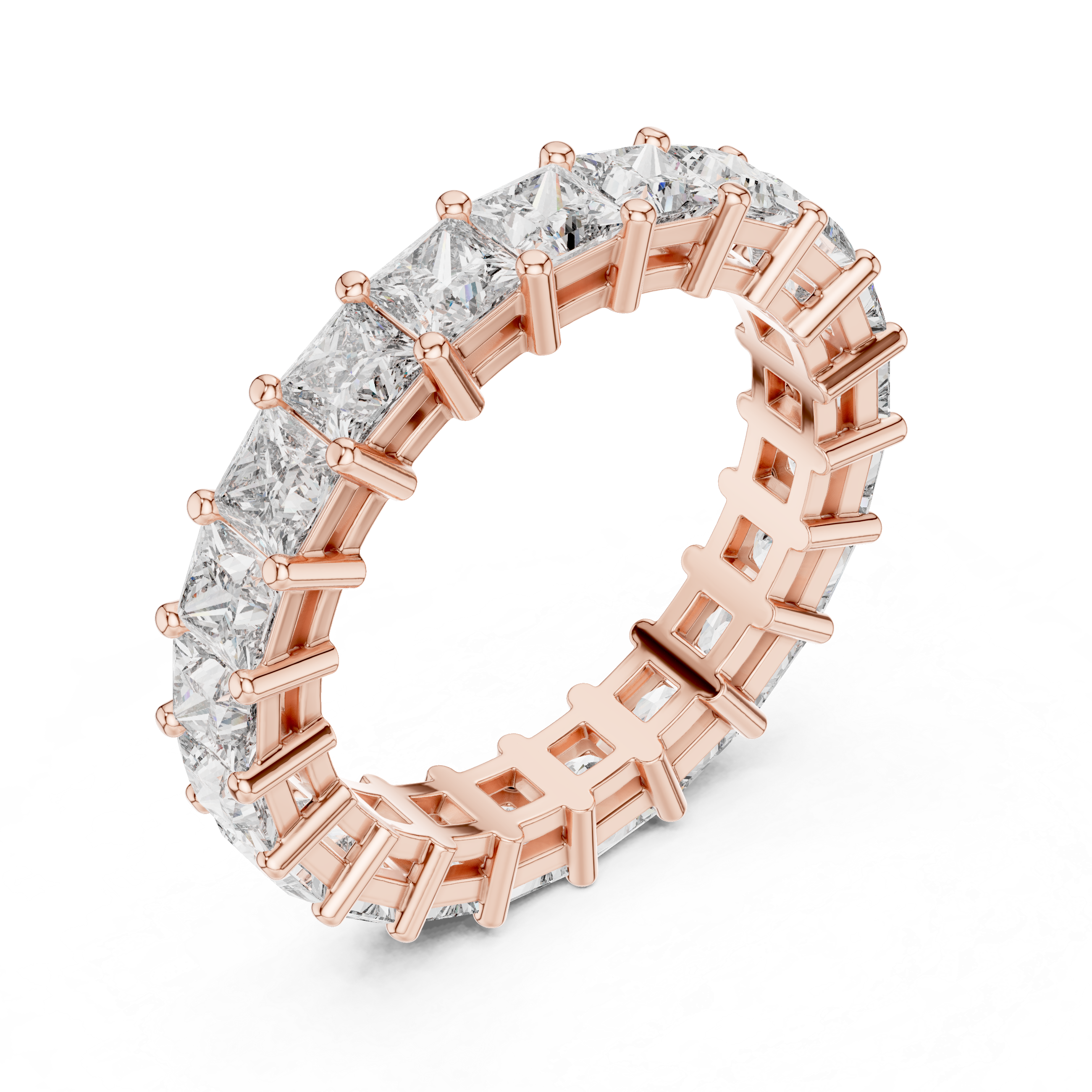 Princess Cut Eternity Ring
