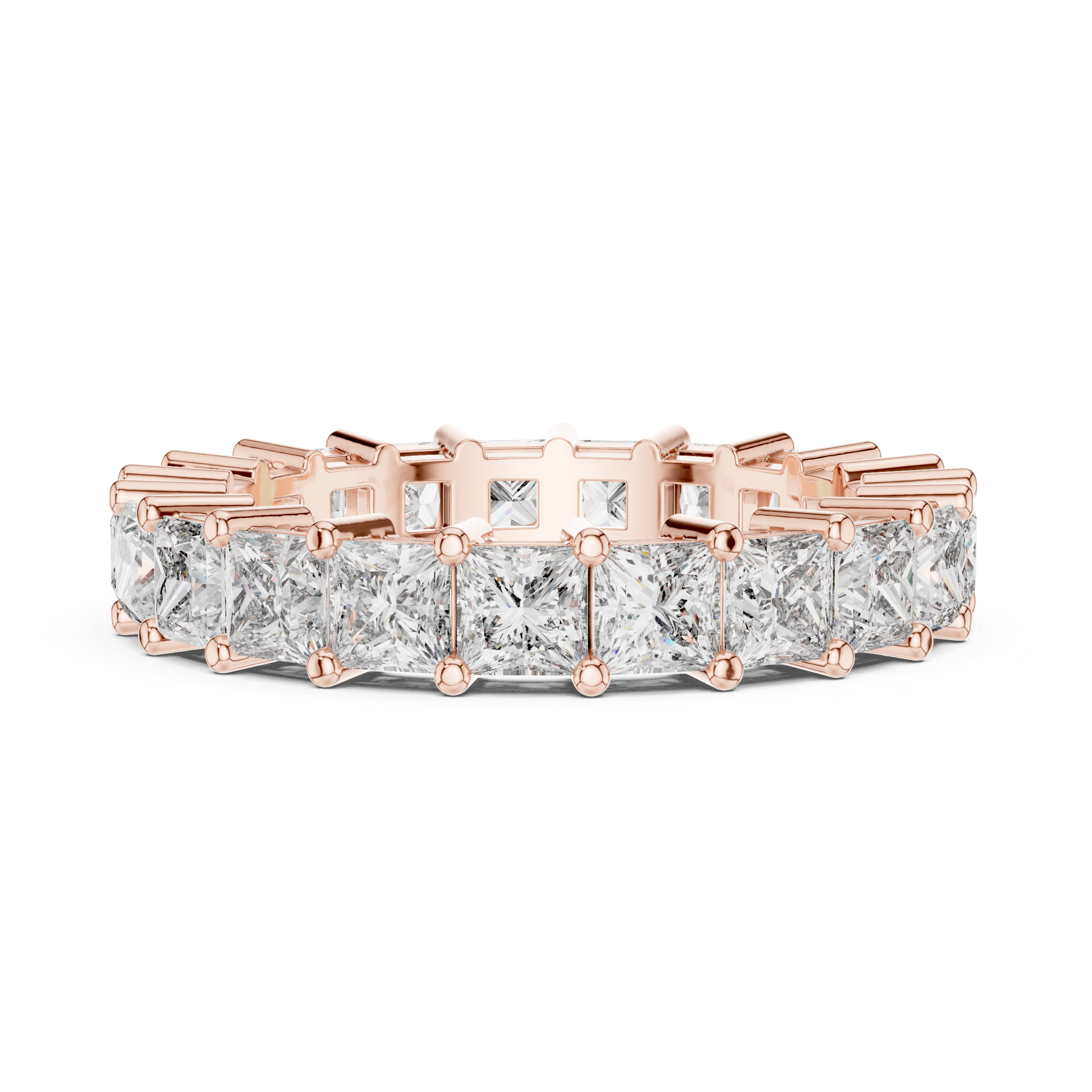 Princess Cut Eternity Ring