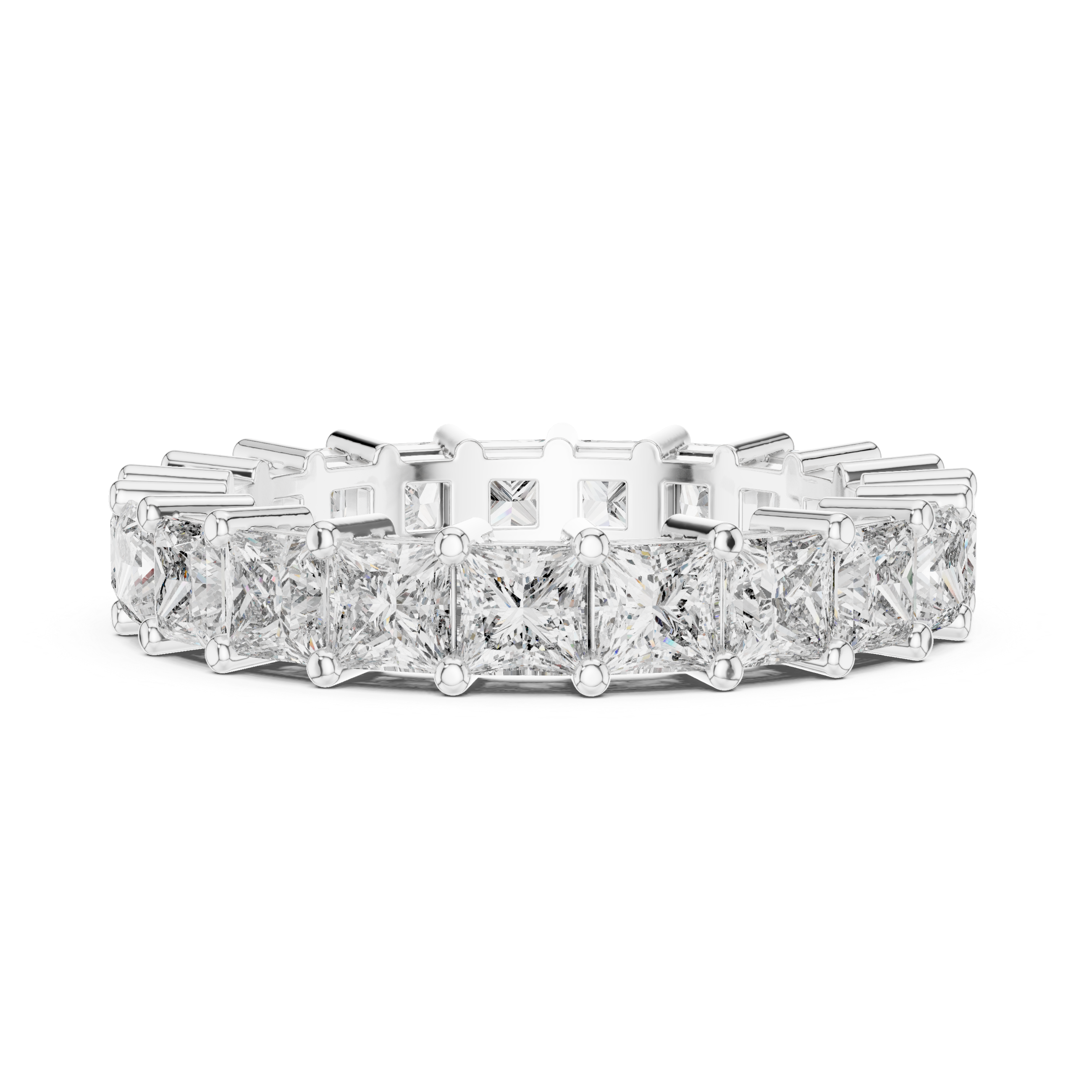Princess Cut Eternity Ring