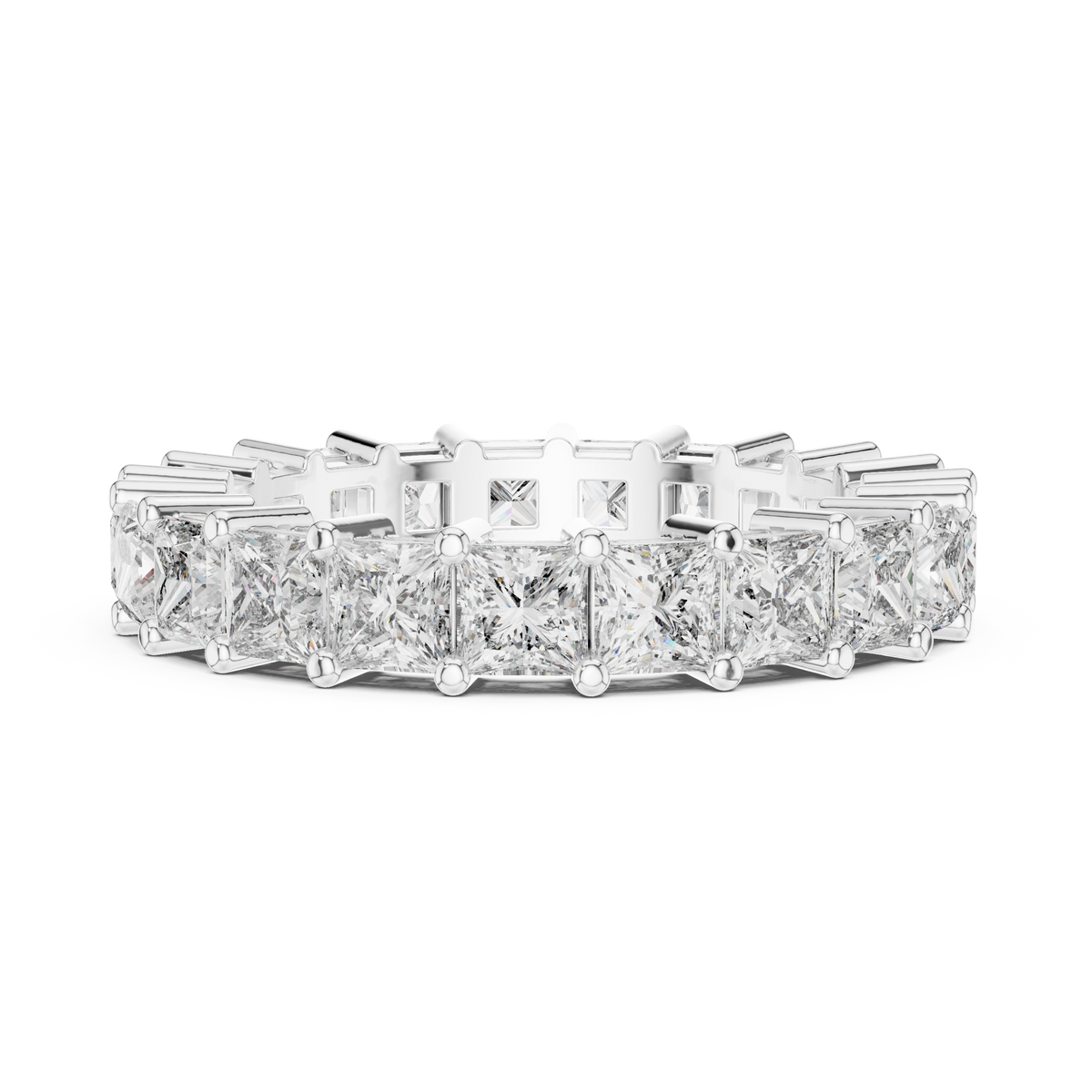 Princess Cut Eternity Ring