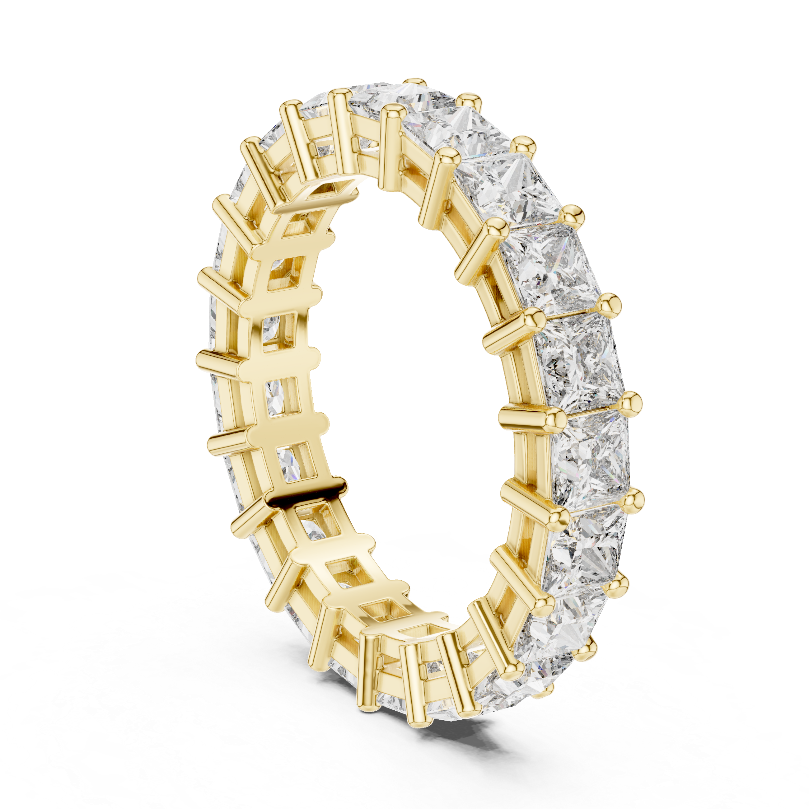 Princess Cut Eternity Ring