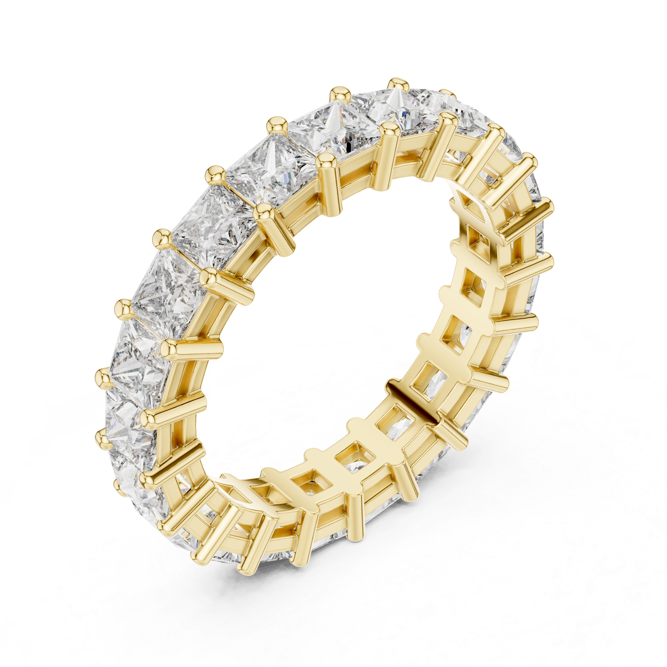 Princess Cut Eternity Ring