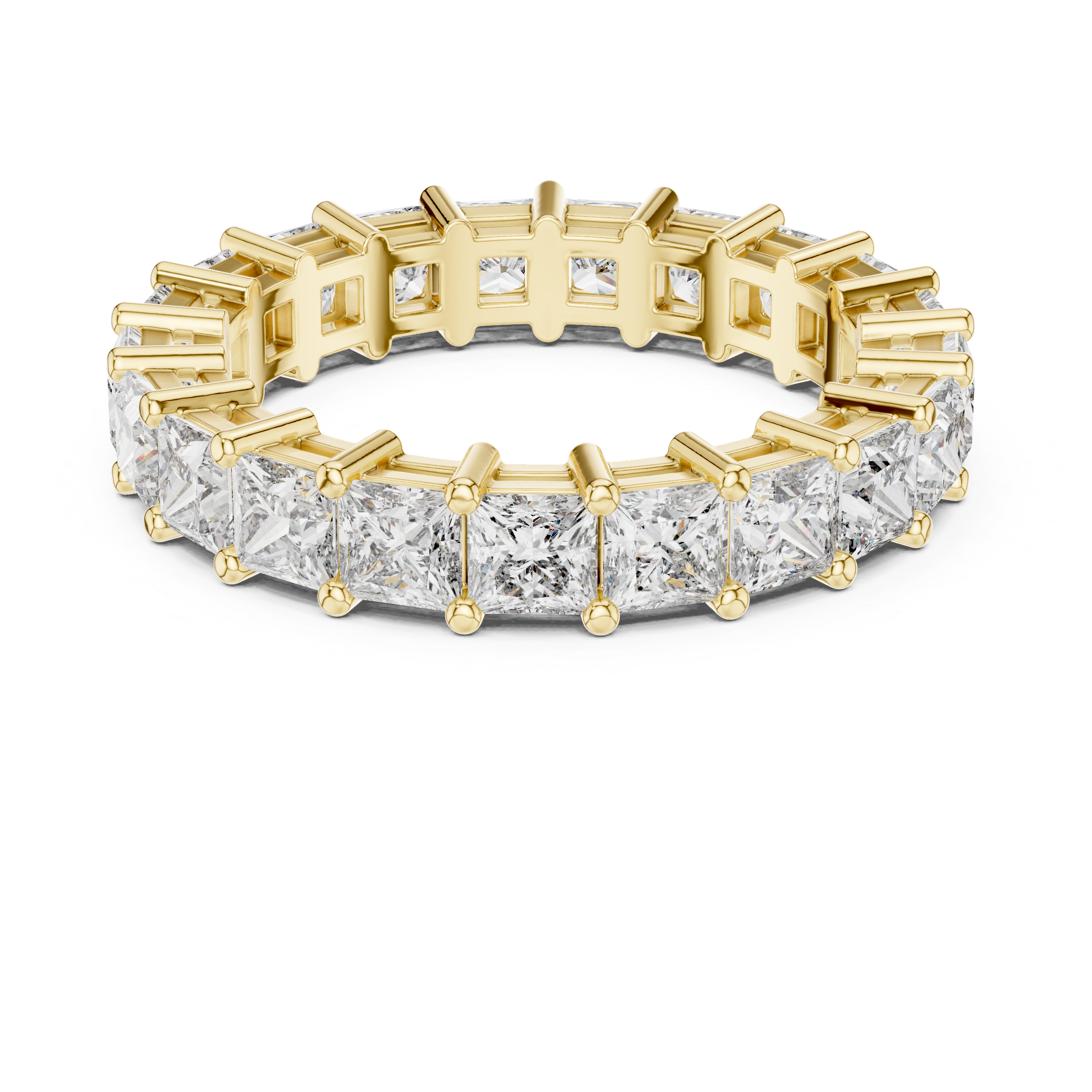 Princess Cut Eternity Ring