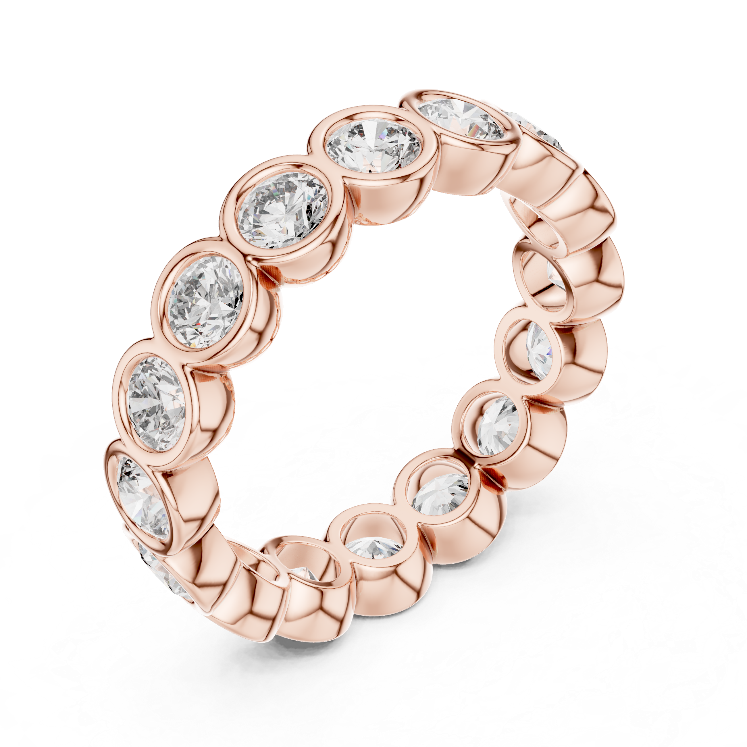 Round Cut Eternity Ring