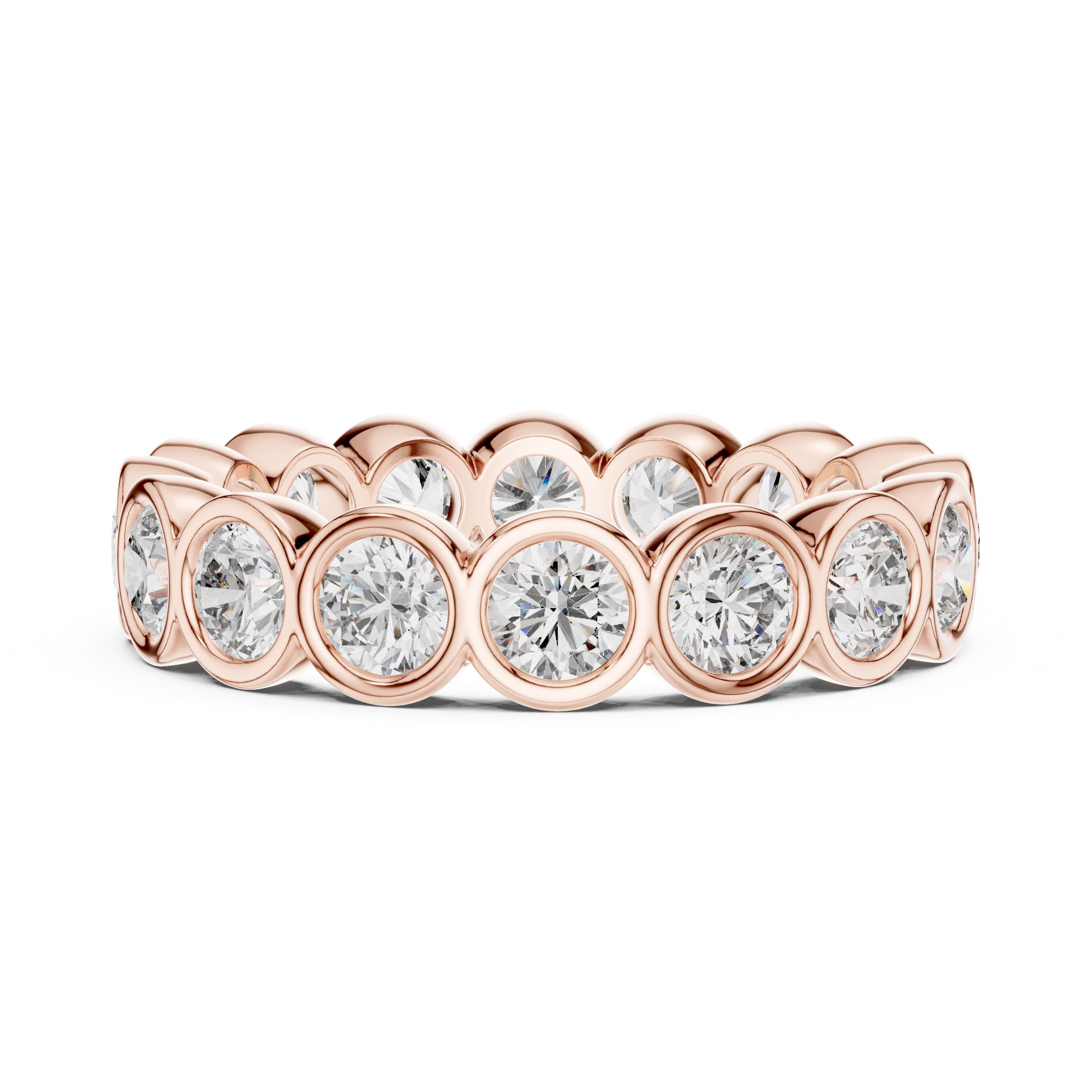 Round Cut Eternity Ring