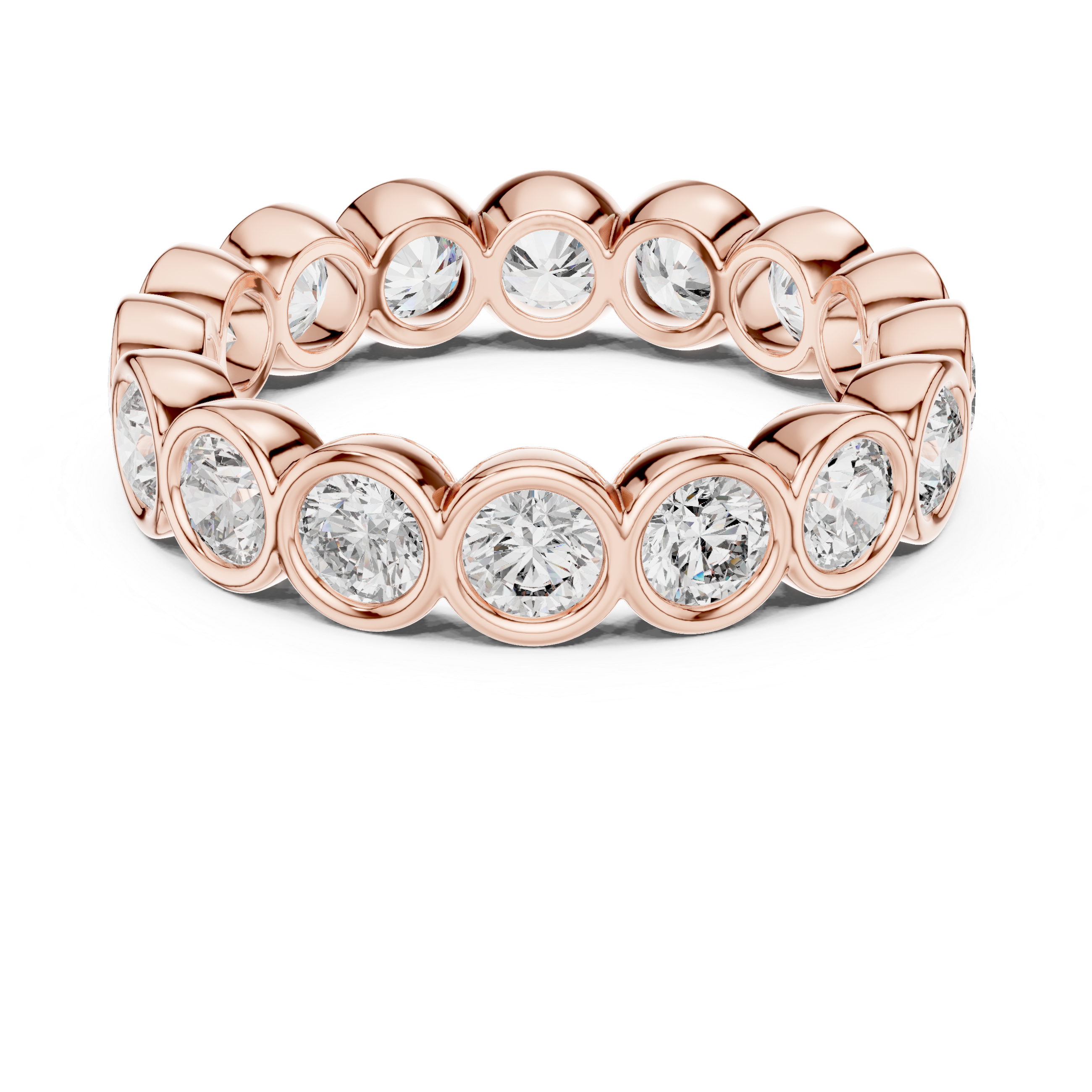 Round Cut Eternity Ring