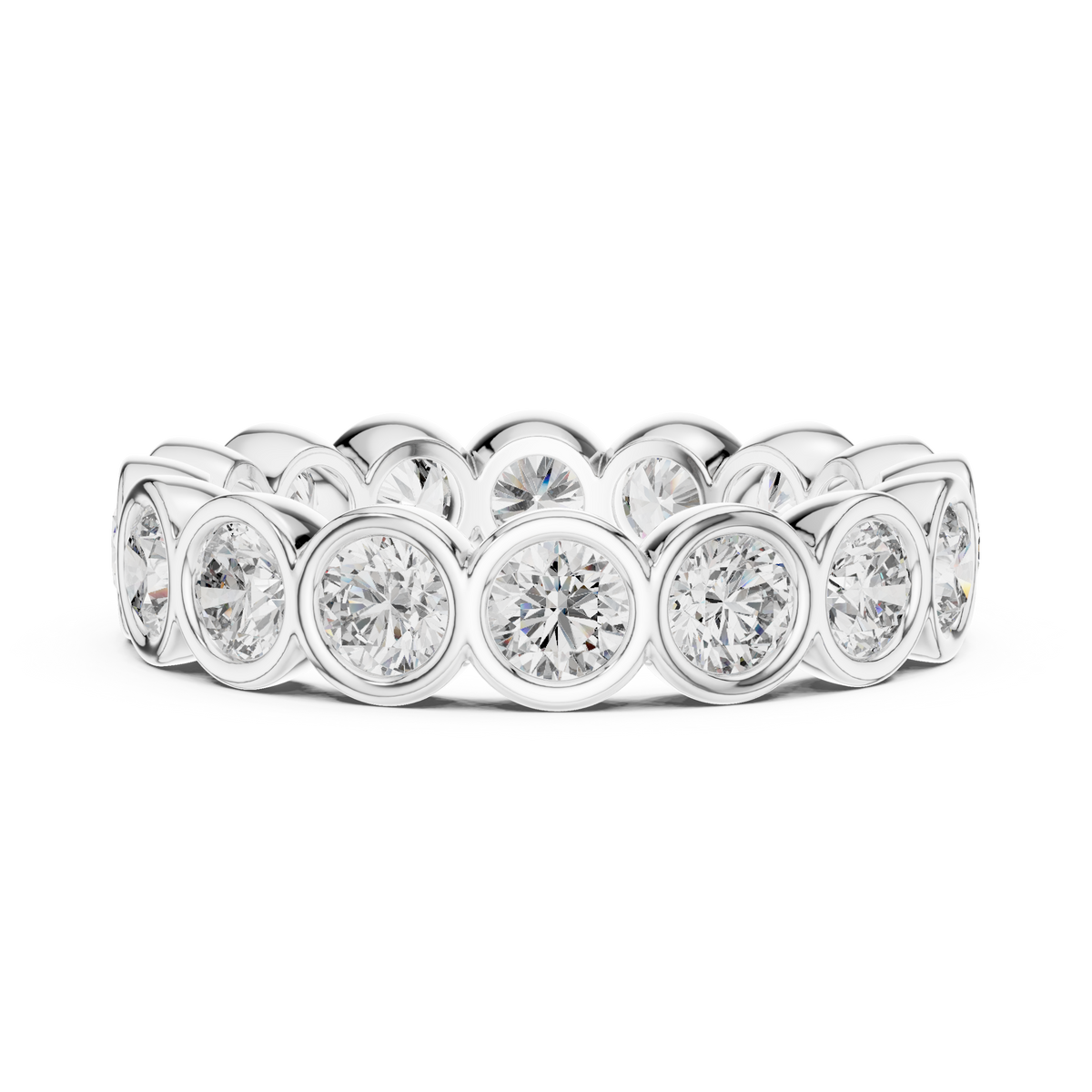 Round Cut Eternity Ring