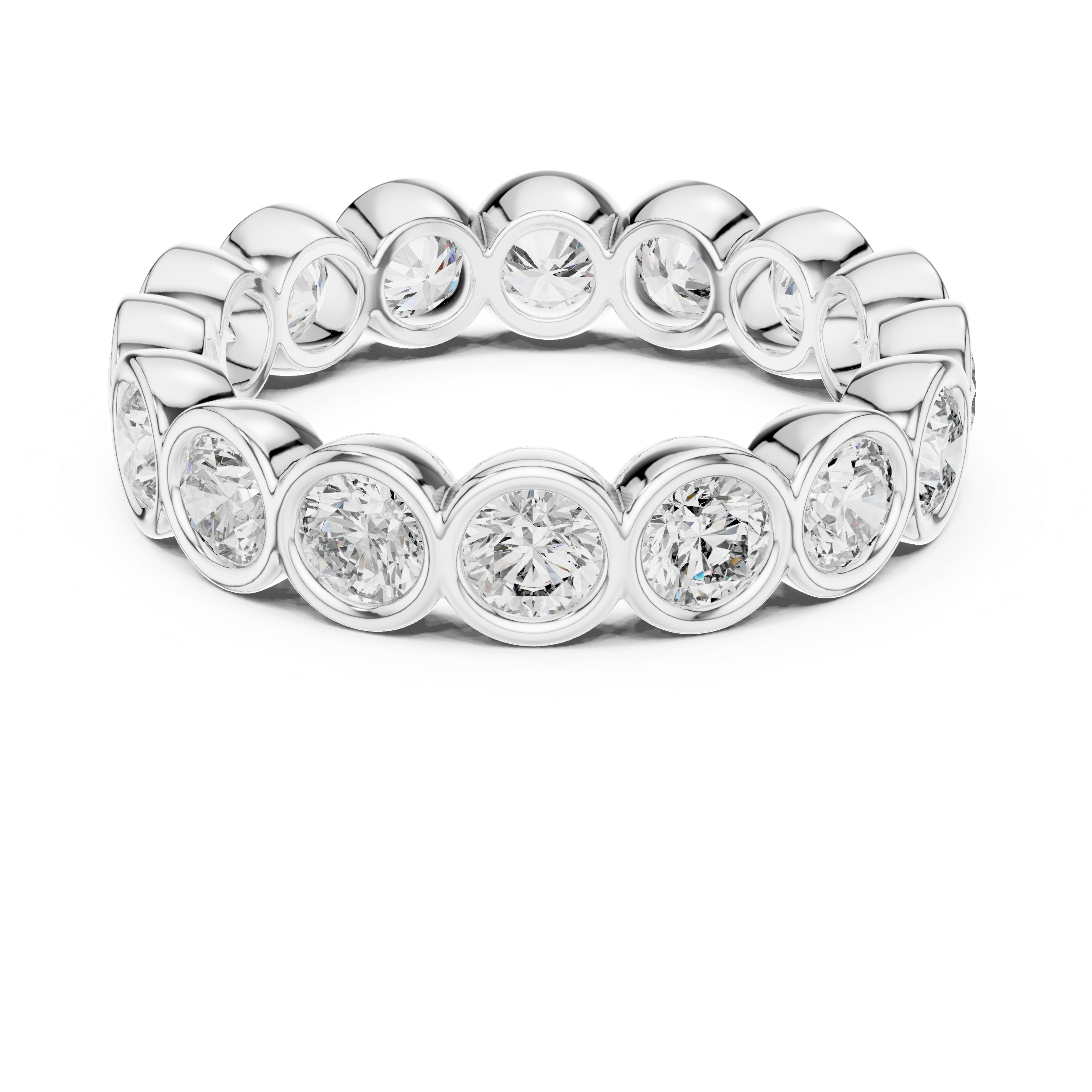 Round Cut Eternity Ring