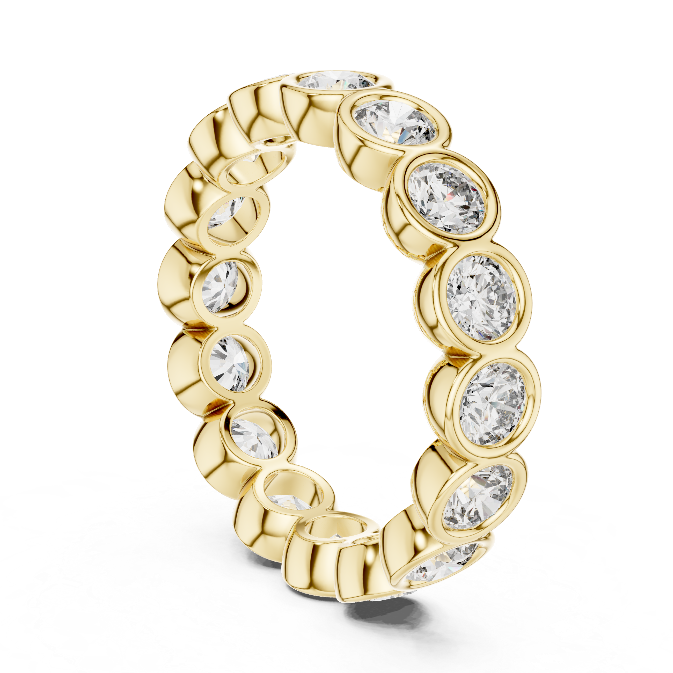 Round Cut Eternity Ring