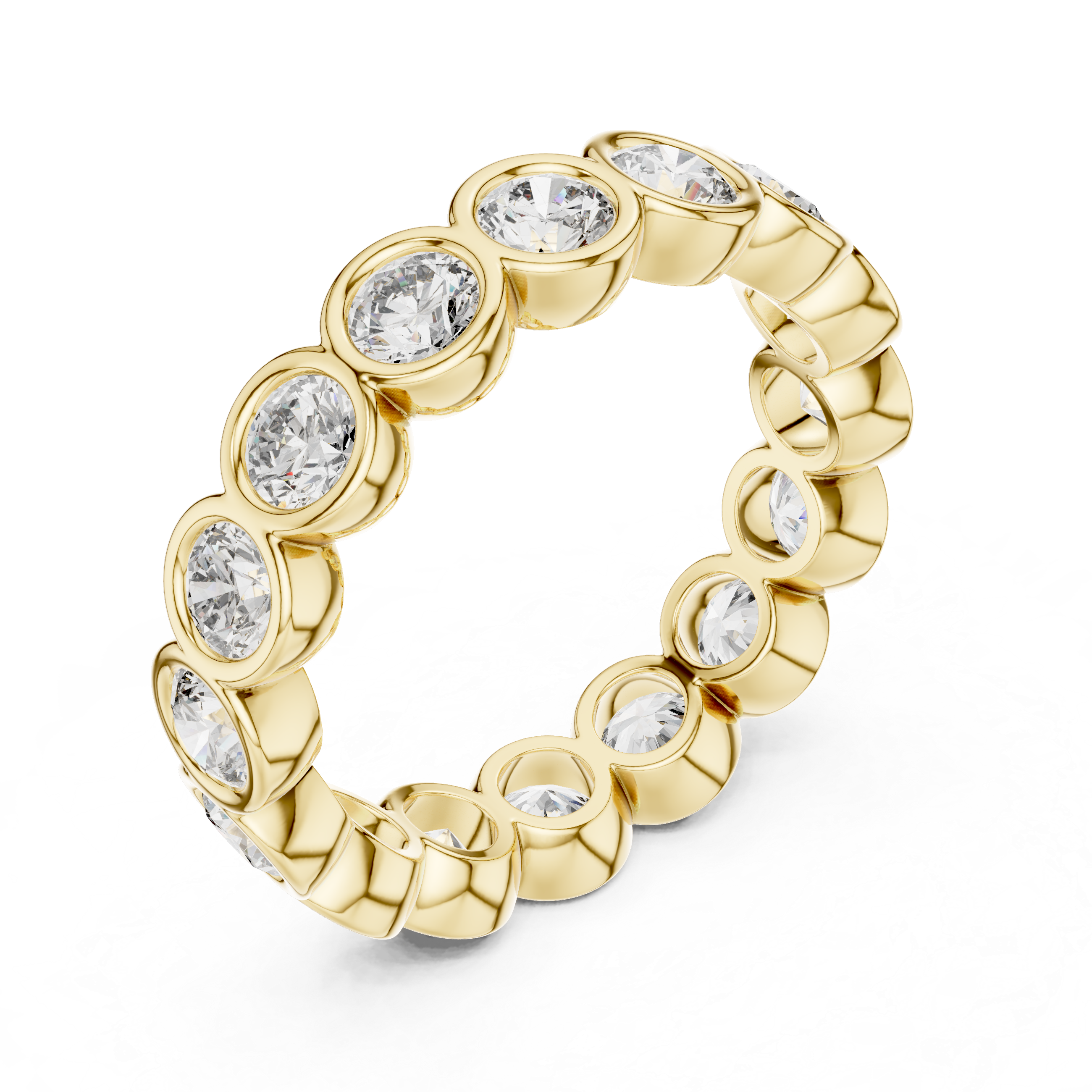 Round Cut Eternity Ring