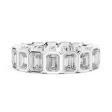 Emerald Cut Eternity Ring