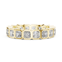Square Emerald Cut Eternity Ring